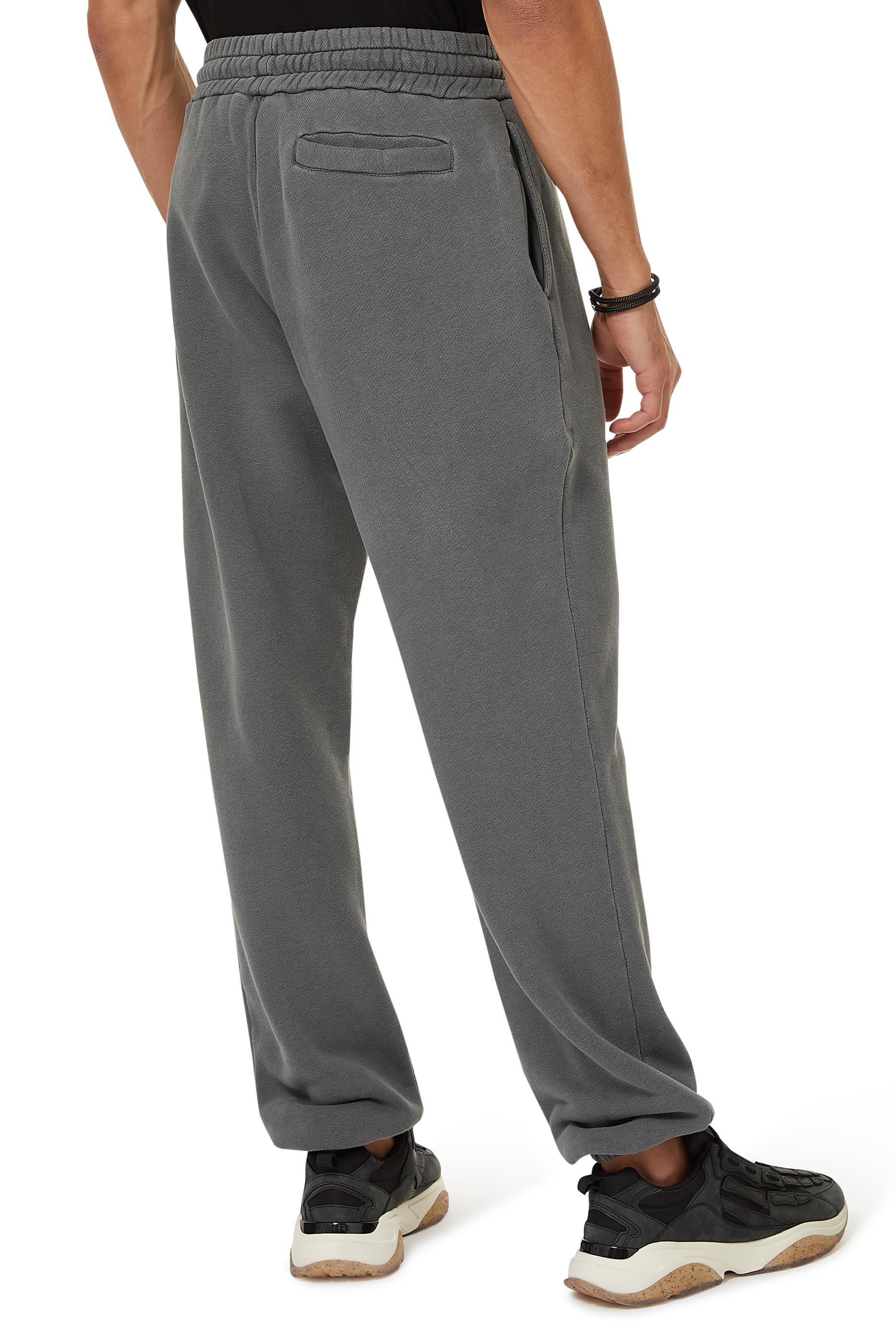 Curved Logo Cotton Joggers