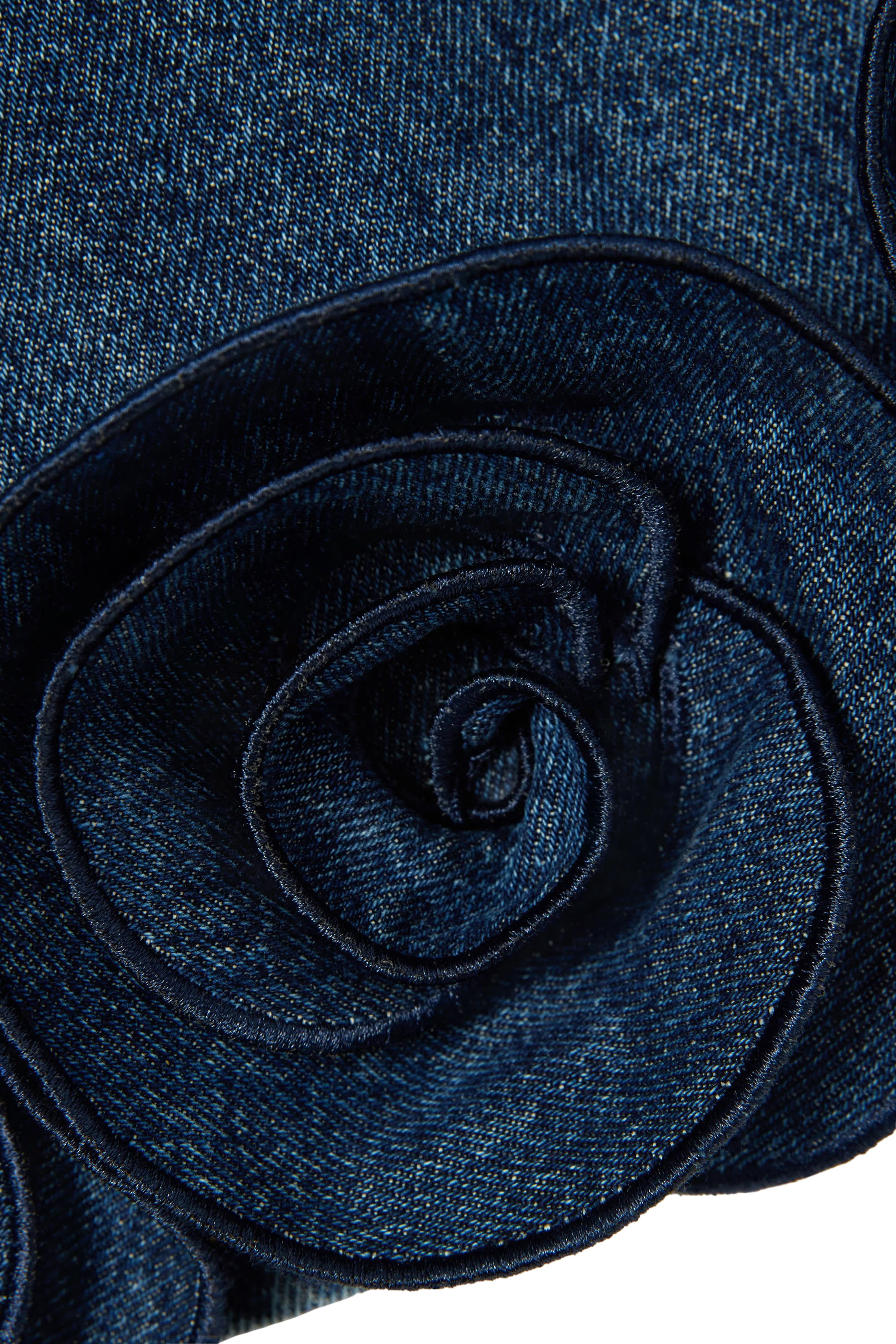 Kids Denim Flower Dress 