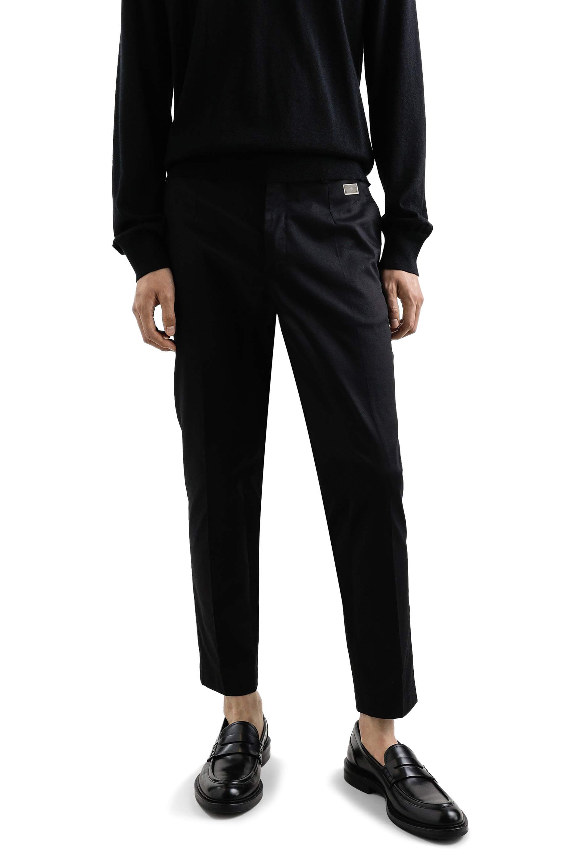 Tailored Cotton Pants