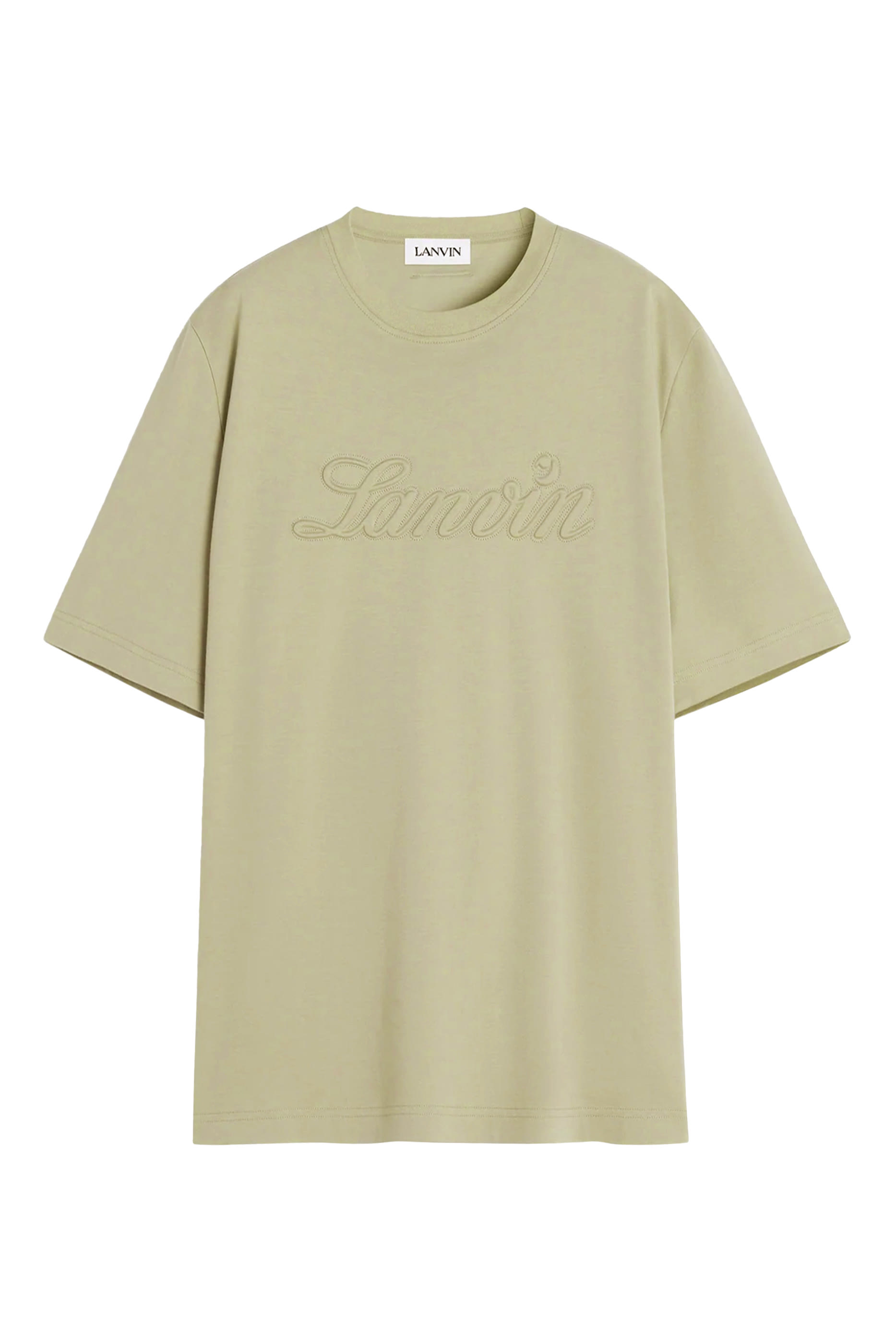 Debossed Script Logo T-Shirt