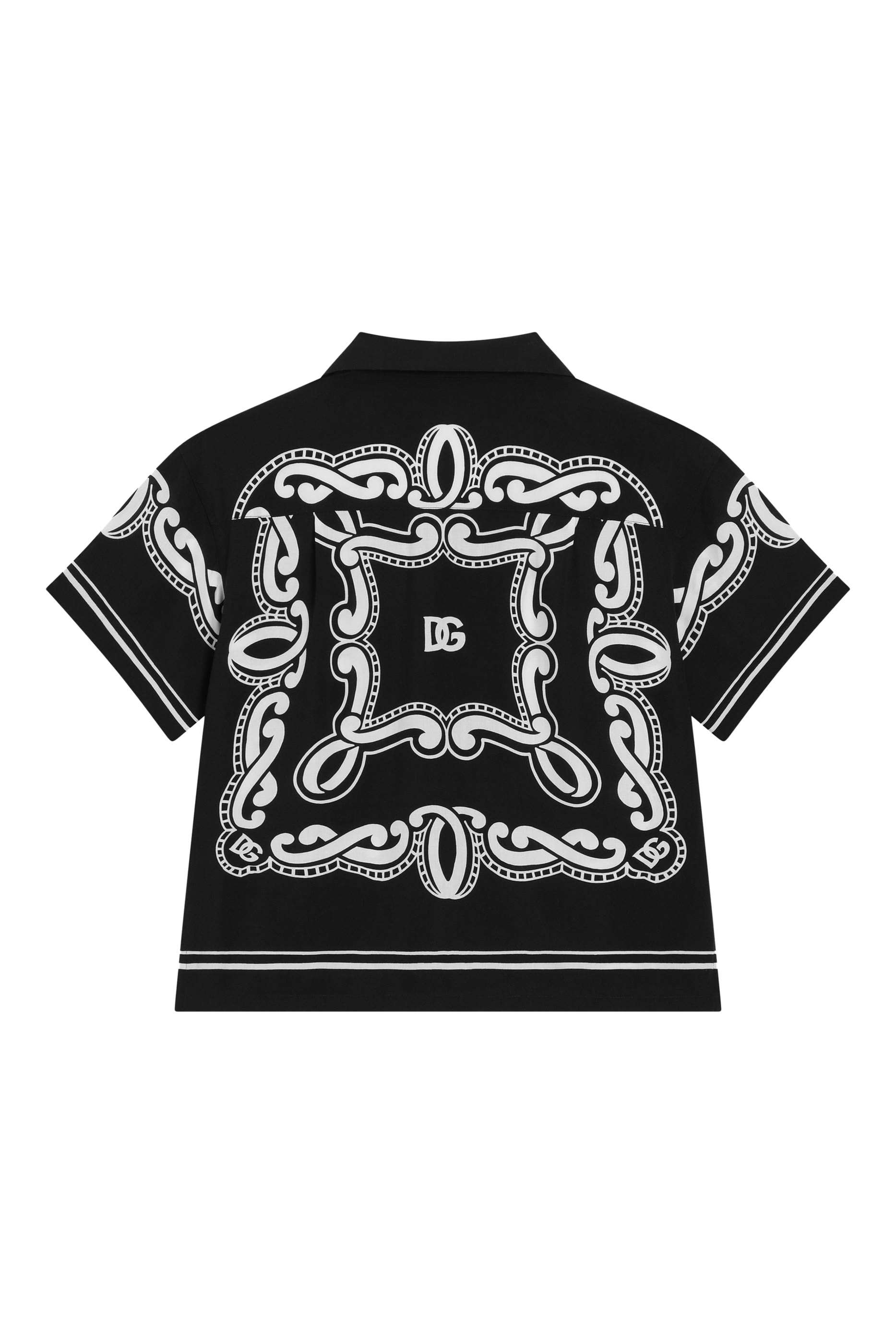 Kids Bandanna Print Batik Shirt