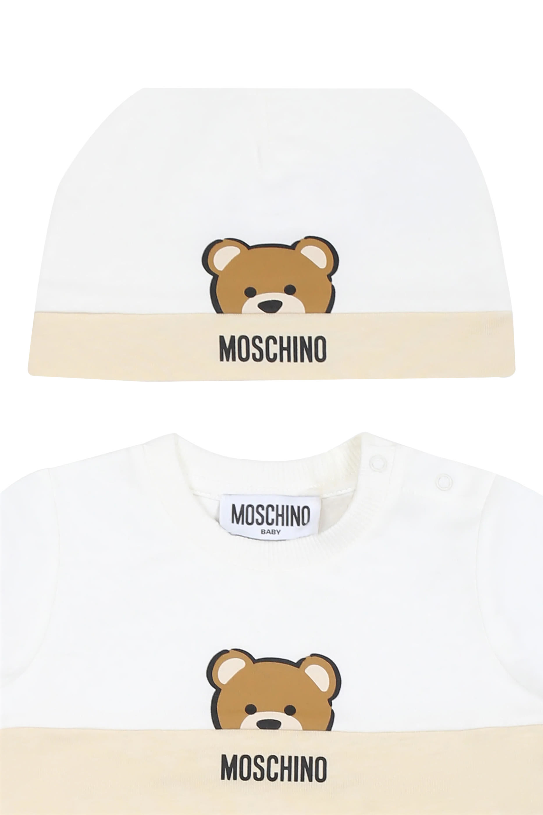 Kids Cotton Romper & Hat Set