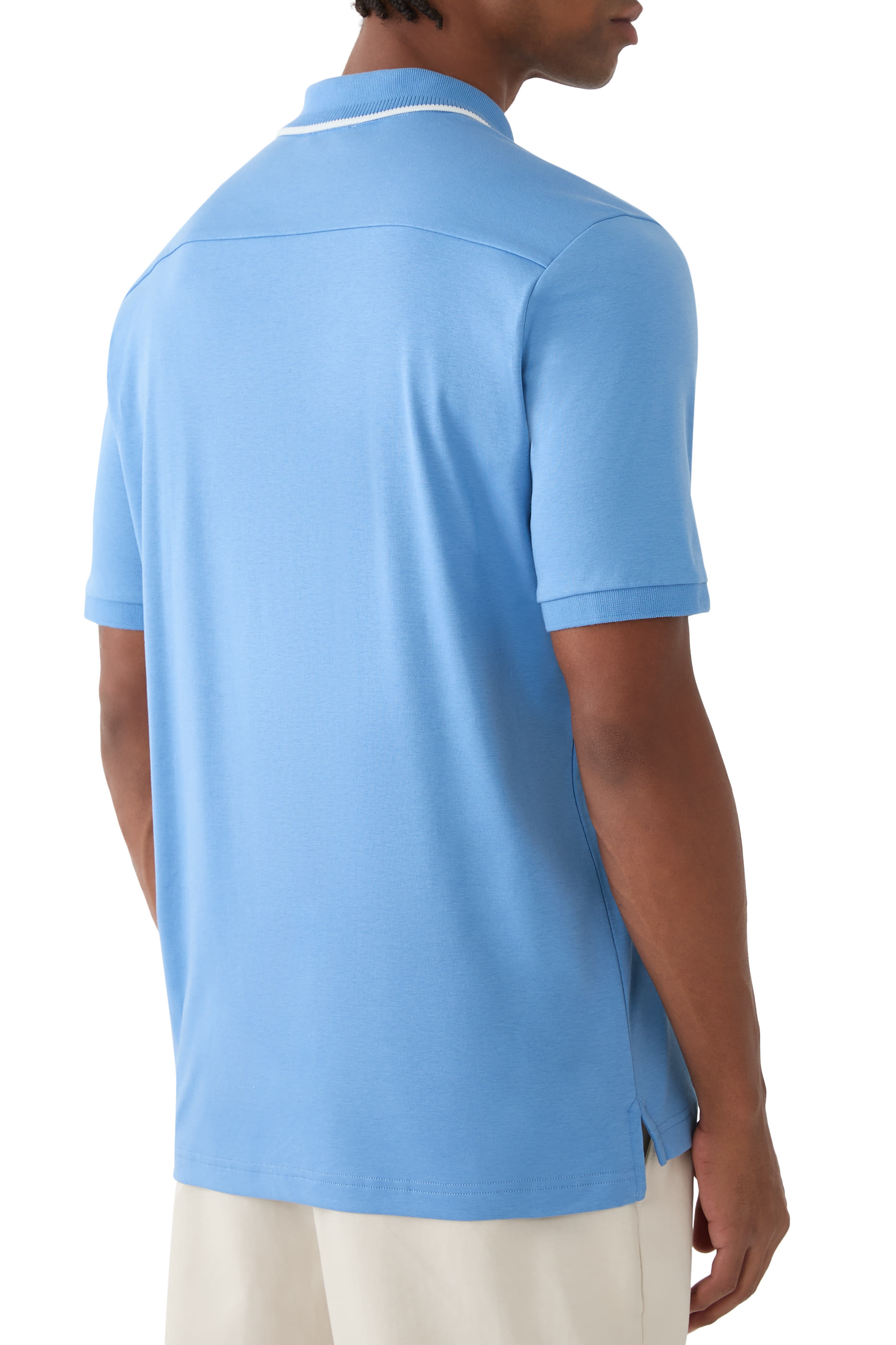 Cotton Interlock Polo Shirt 