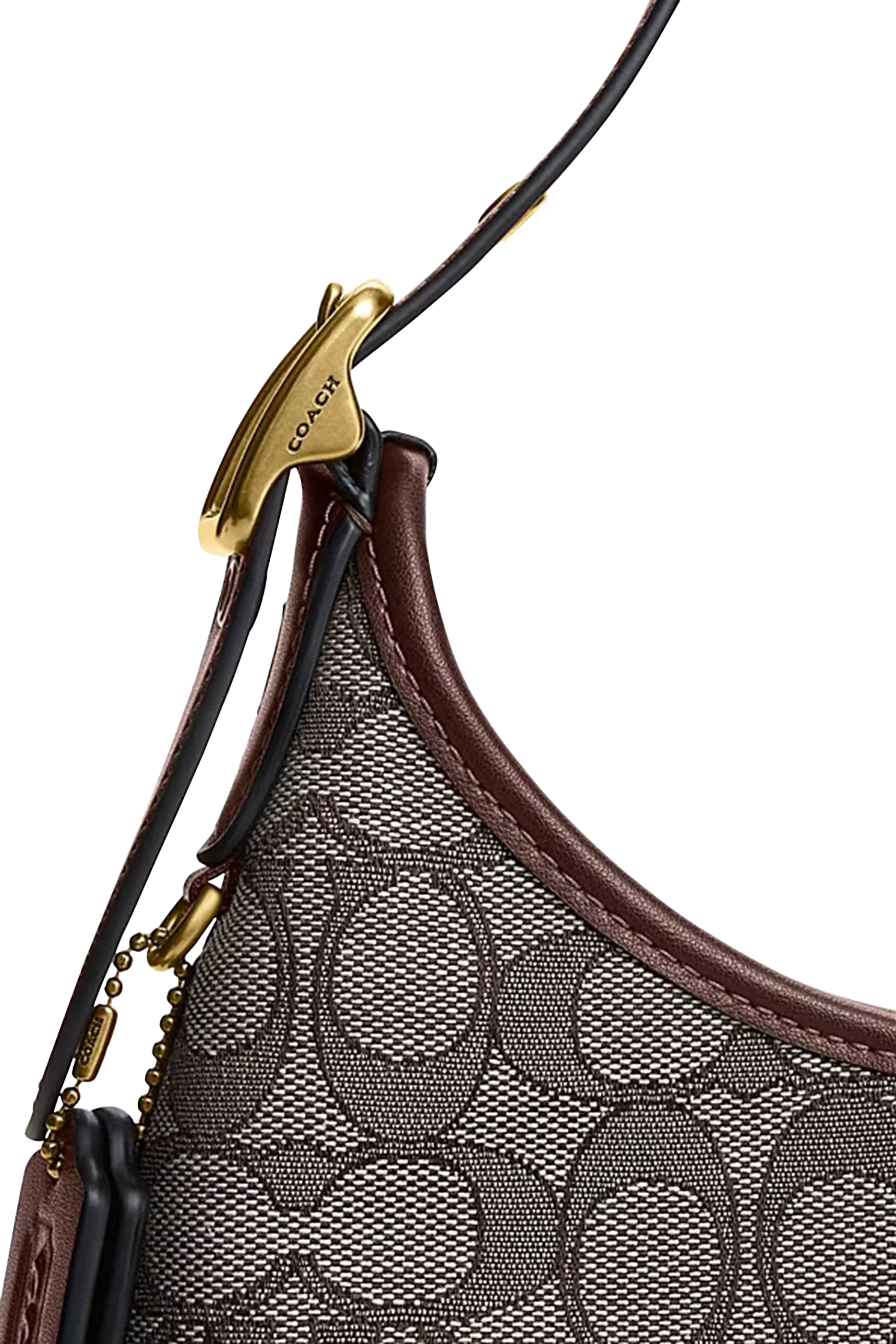  Hamptons Hobo Bag In Signature Jacquard