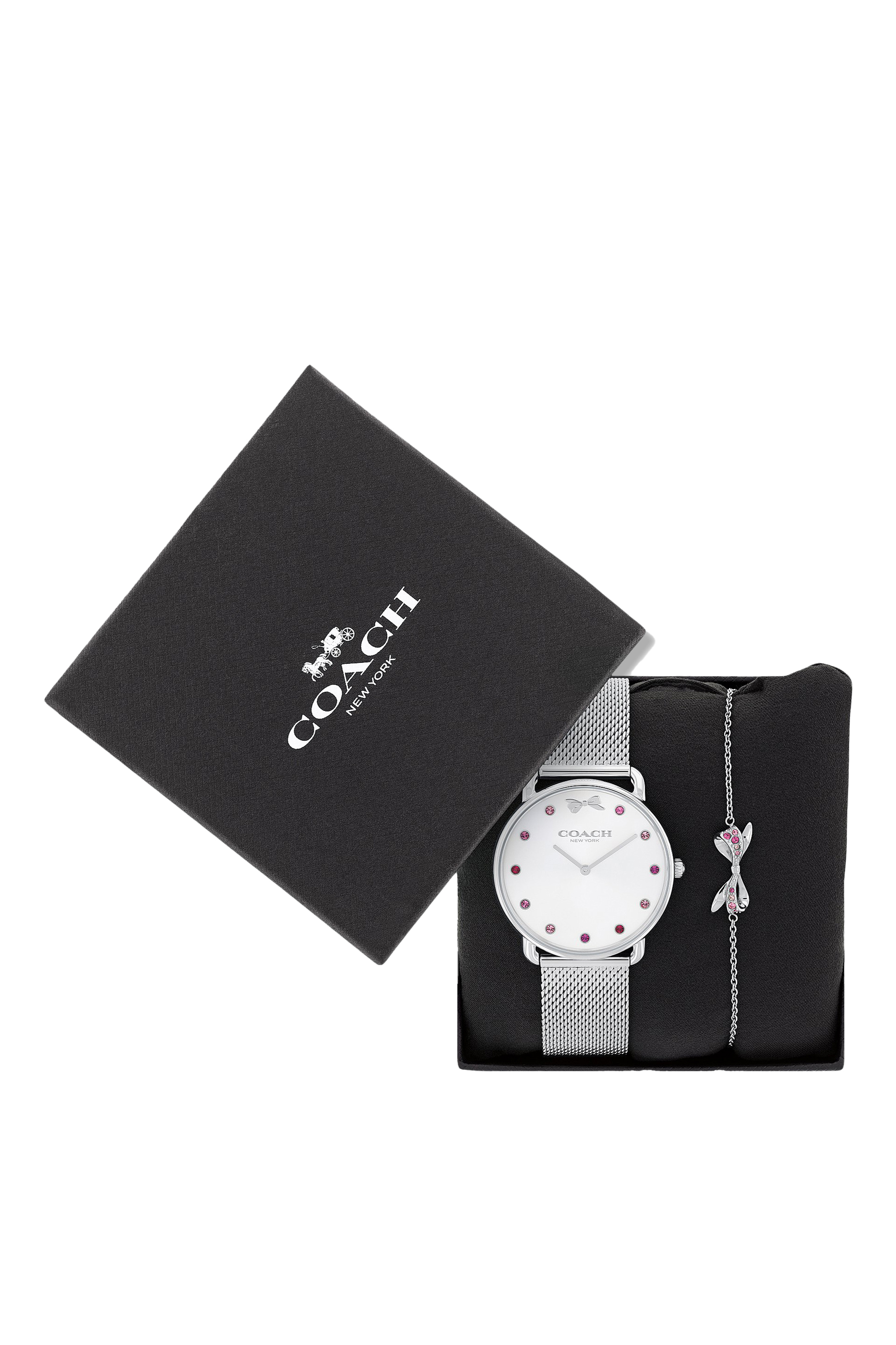 Elliot Mesh Bracelet Watch Gift Set