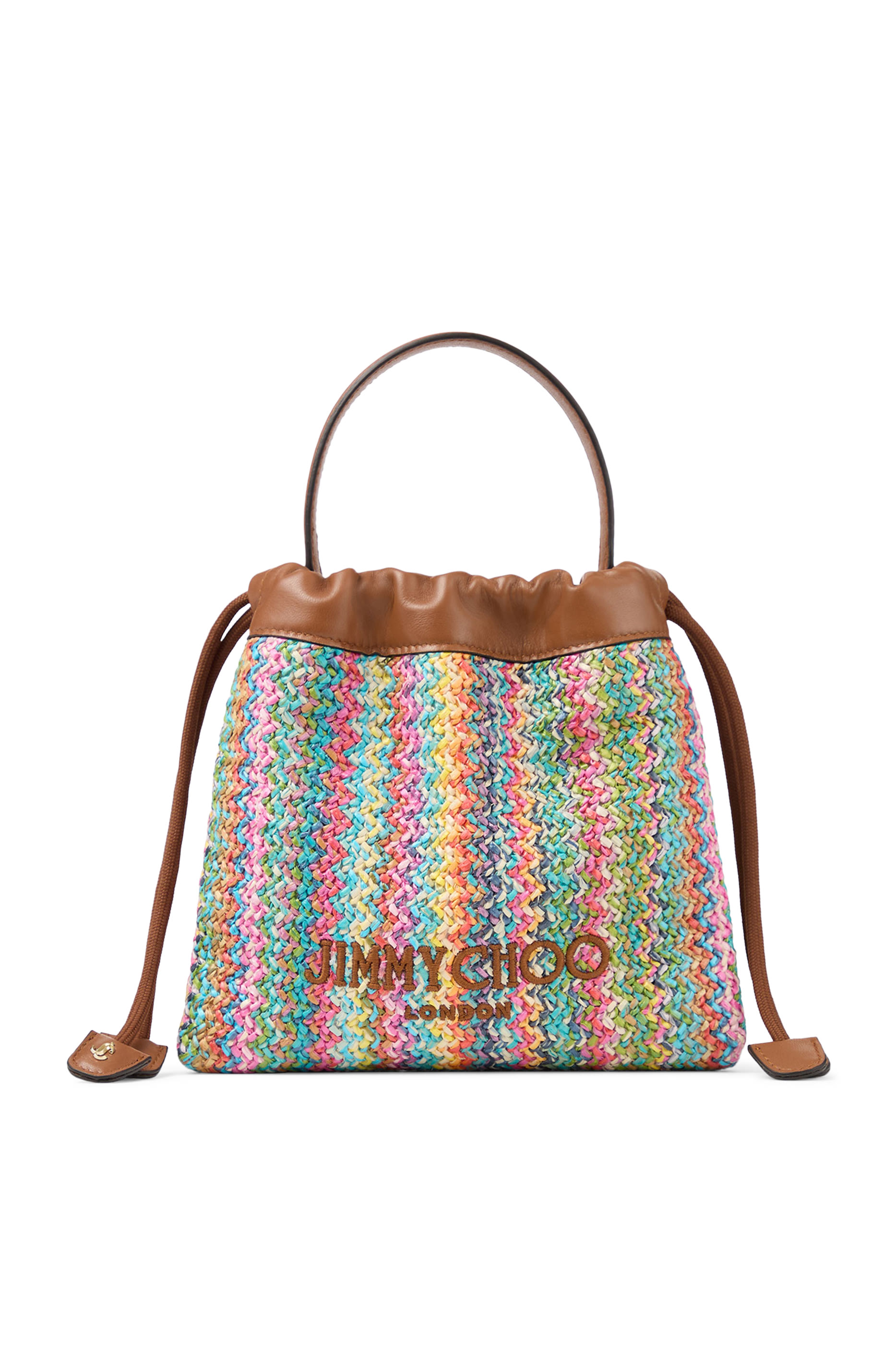 Chevron Drawstring Pouch
