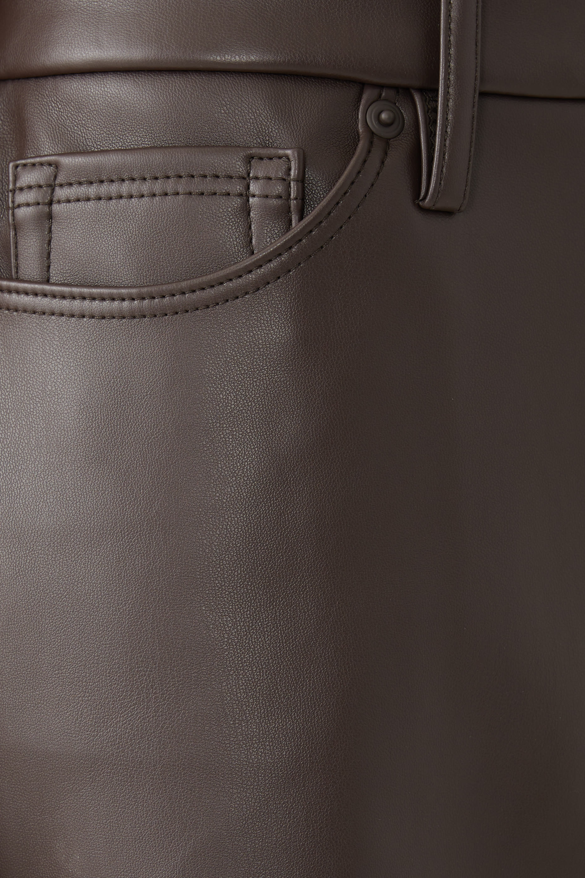 Mini Faux Leather Skirt