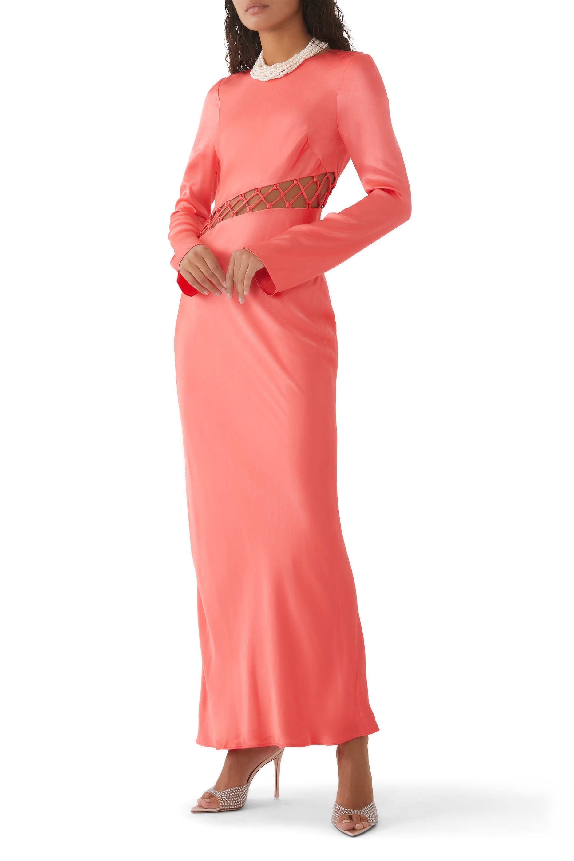 Lydie Asymmetrical Maxi Dress