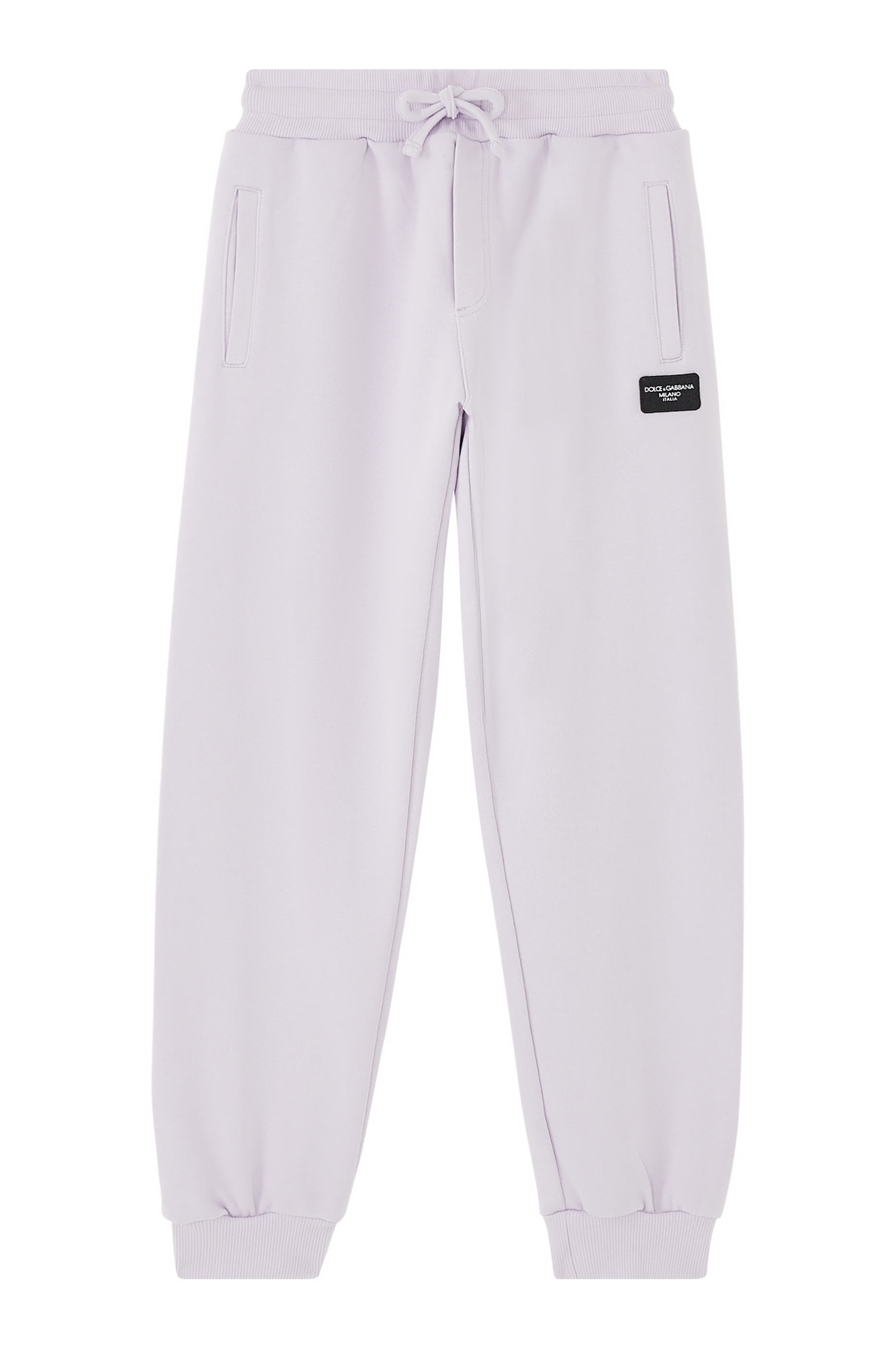 Kids Jersey Jogging Pants with Logo Tag