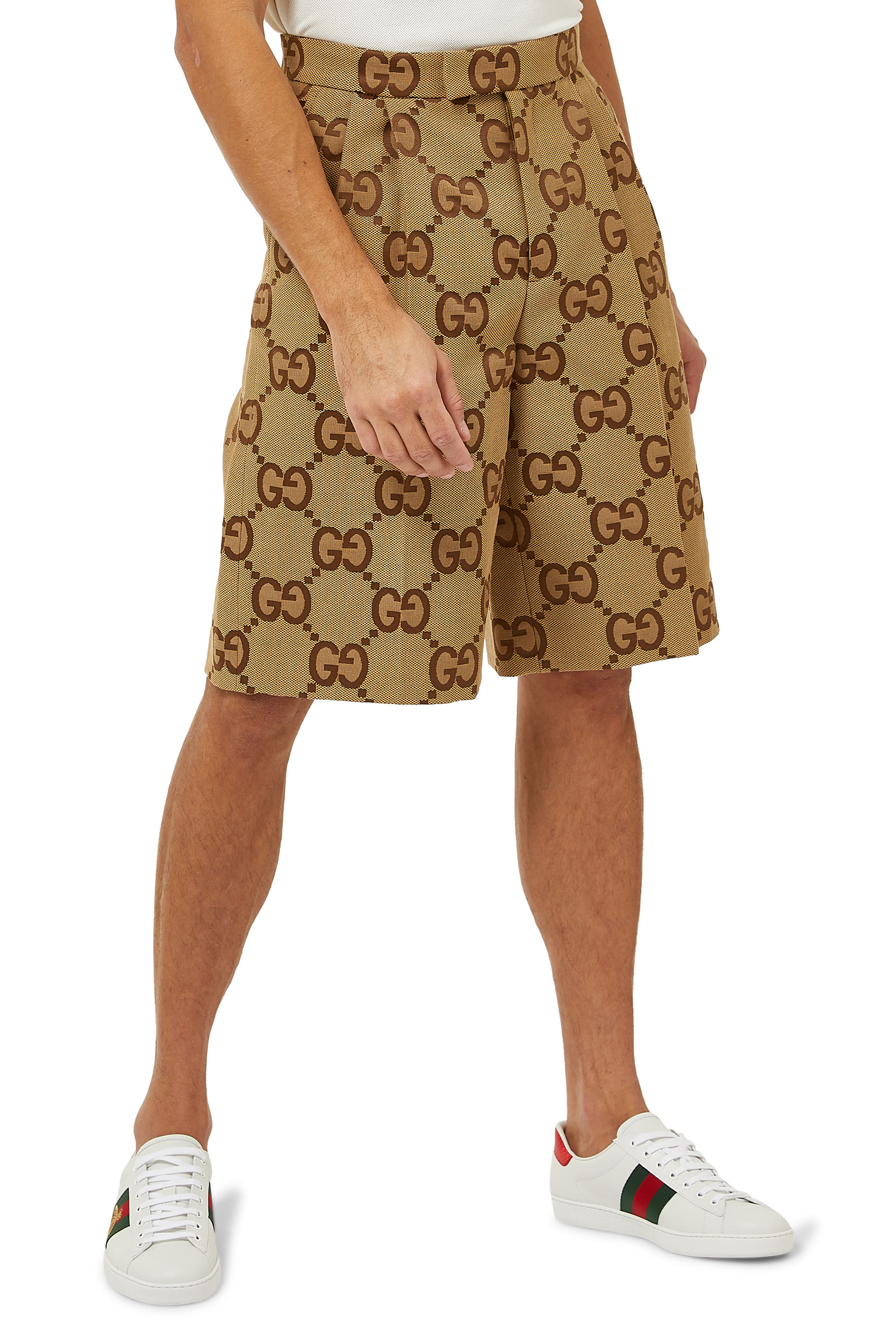 Jumbo GG Canvas Shorts