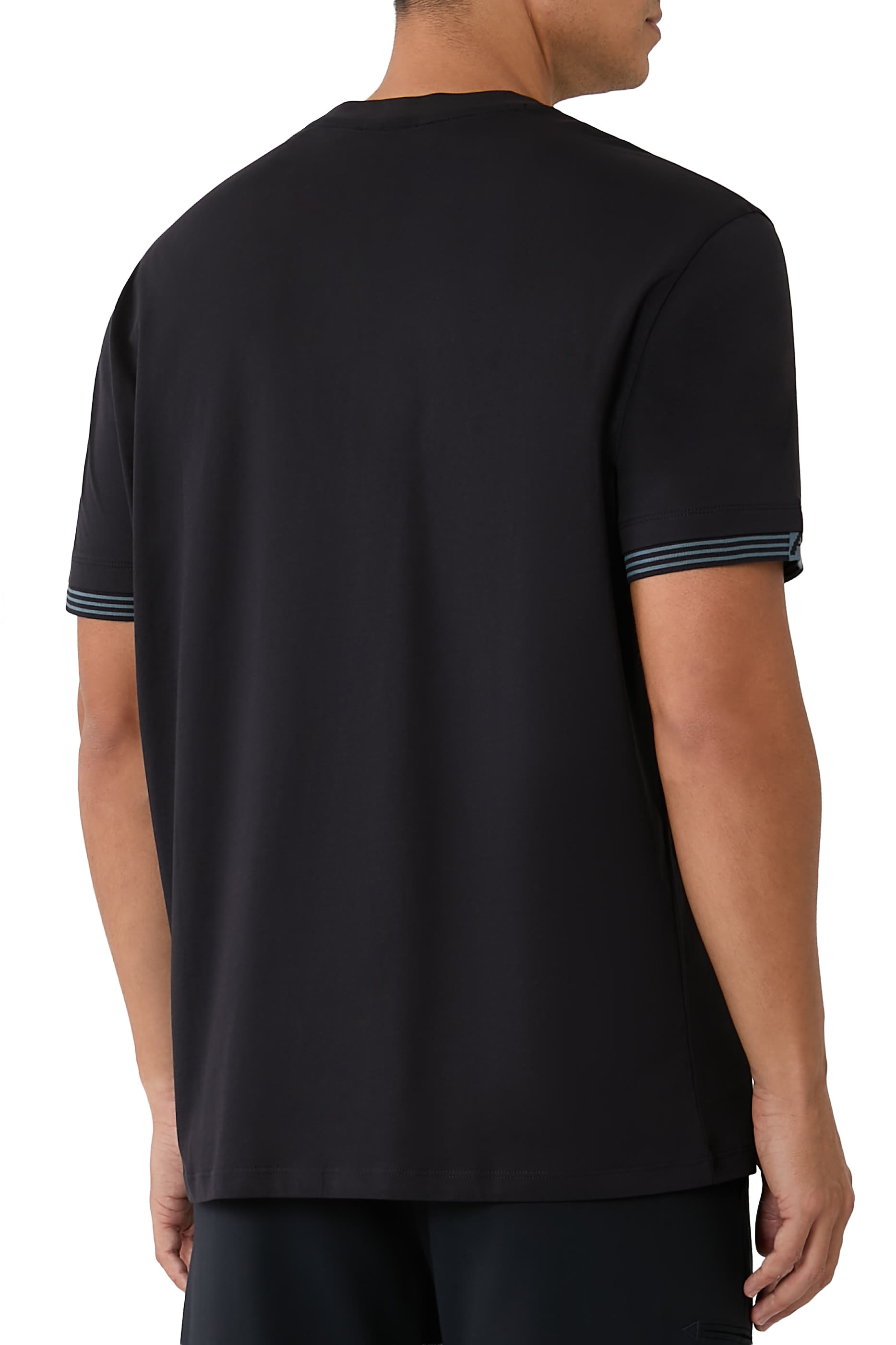 91 AX Logo Cotton-Jersey T-Shirt