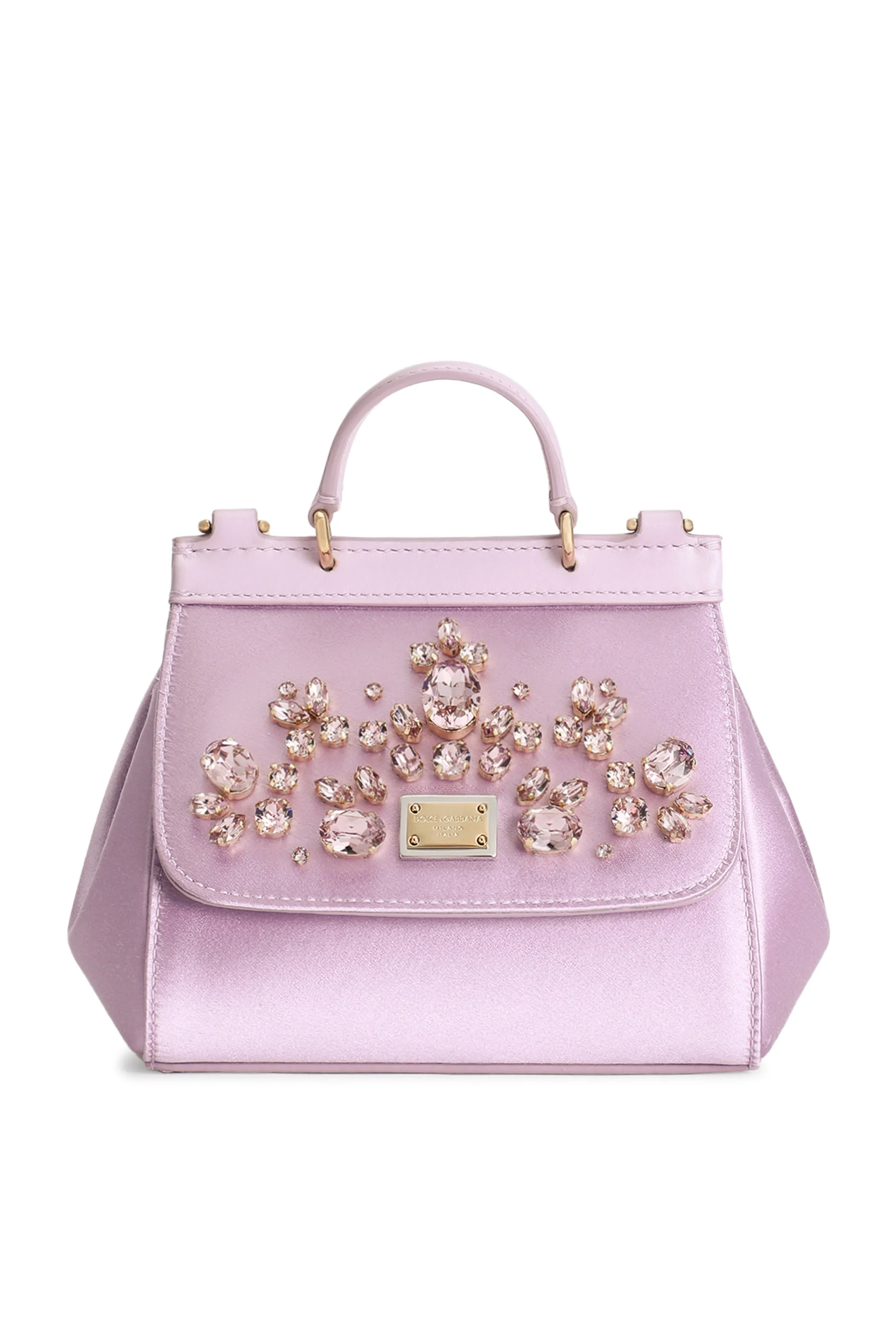 Kids Sicily Crystal-Embellished Top-Handle Bag