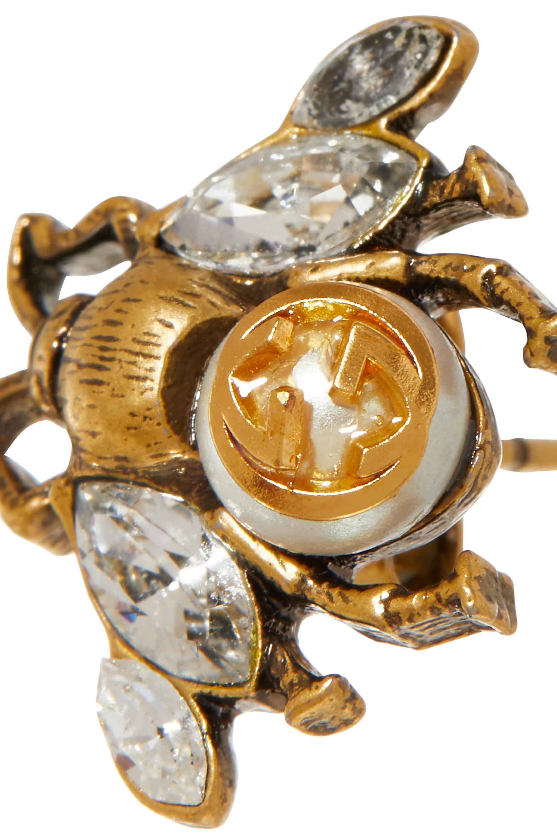 Crystal Bee Earrings