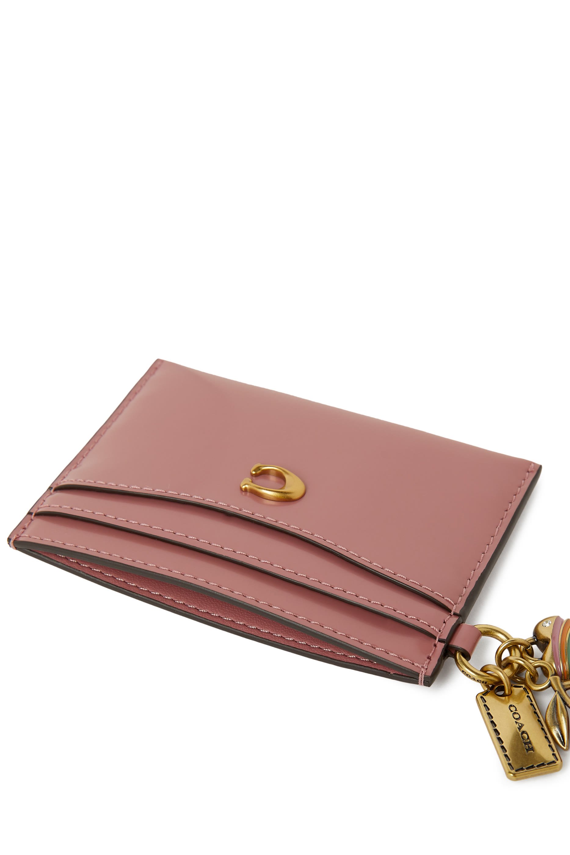  Essential Card Case With Charms