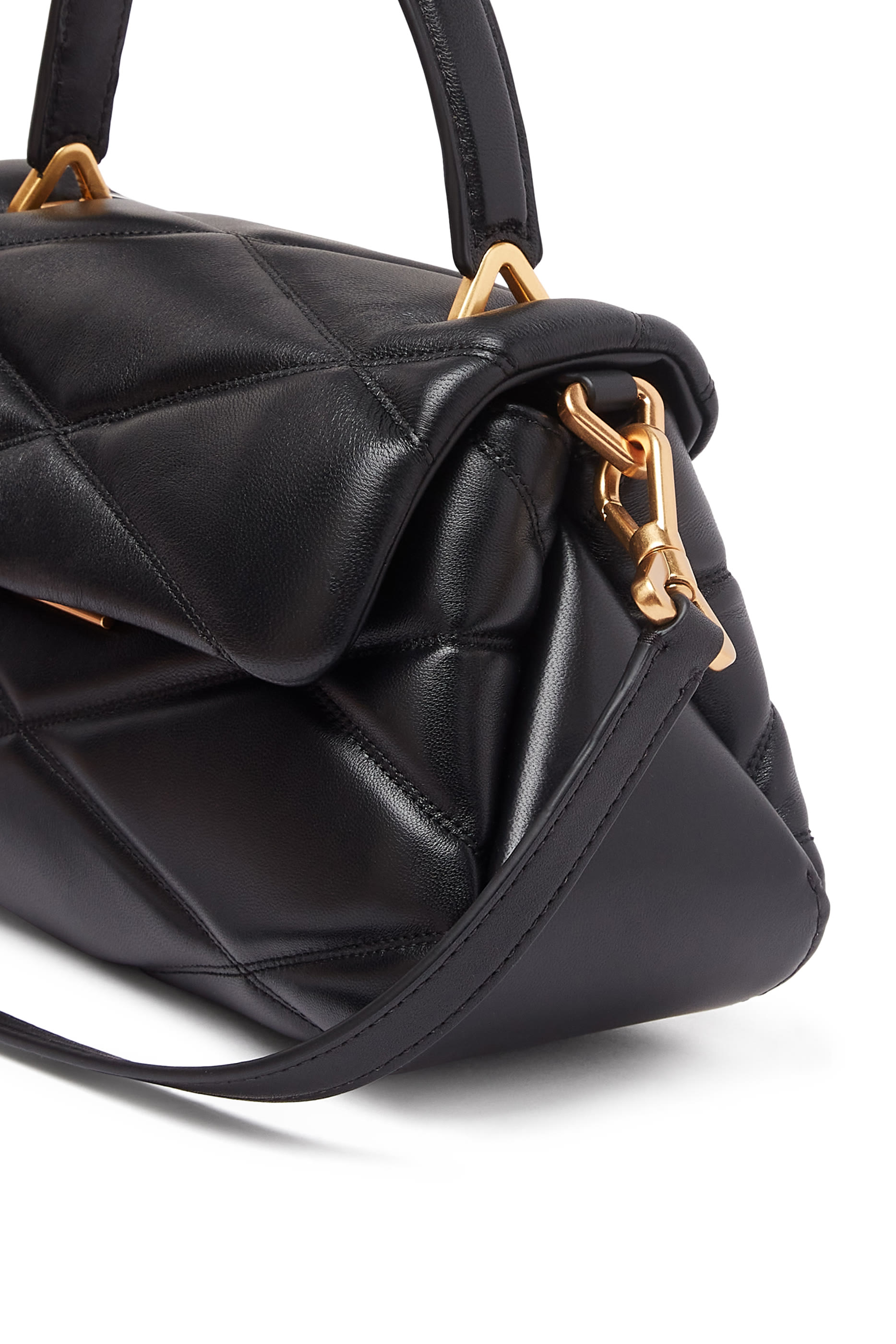  Grace Quilted Top Handle Bag 