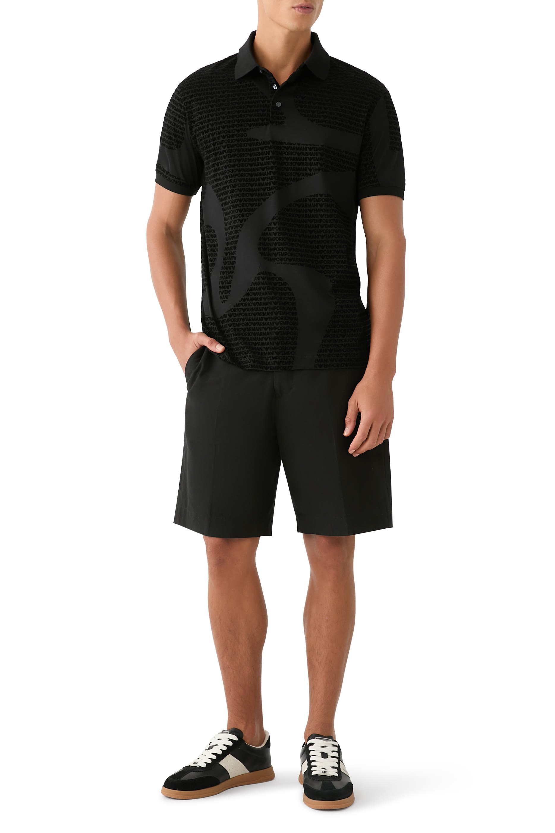 All-Over Logo Polo Shirt