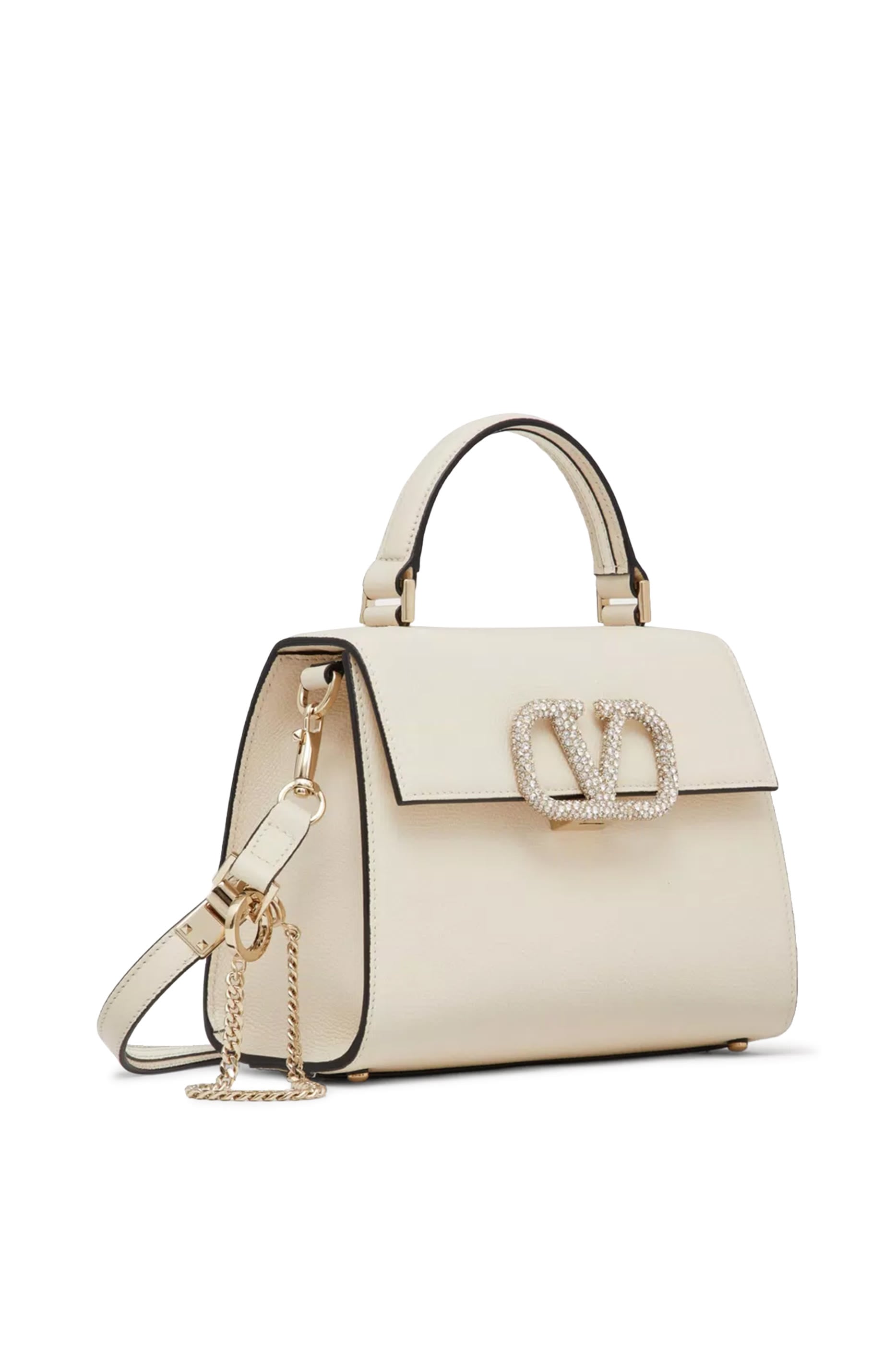 Small VSling Handbag with Jewel Logo 