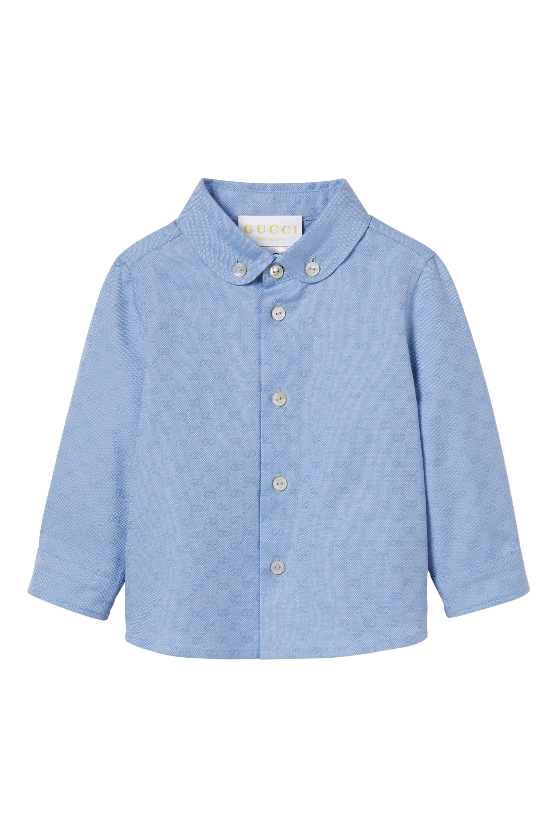 Kids Oxford Cotton GG Shirt