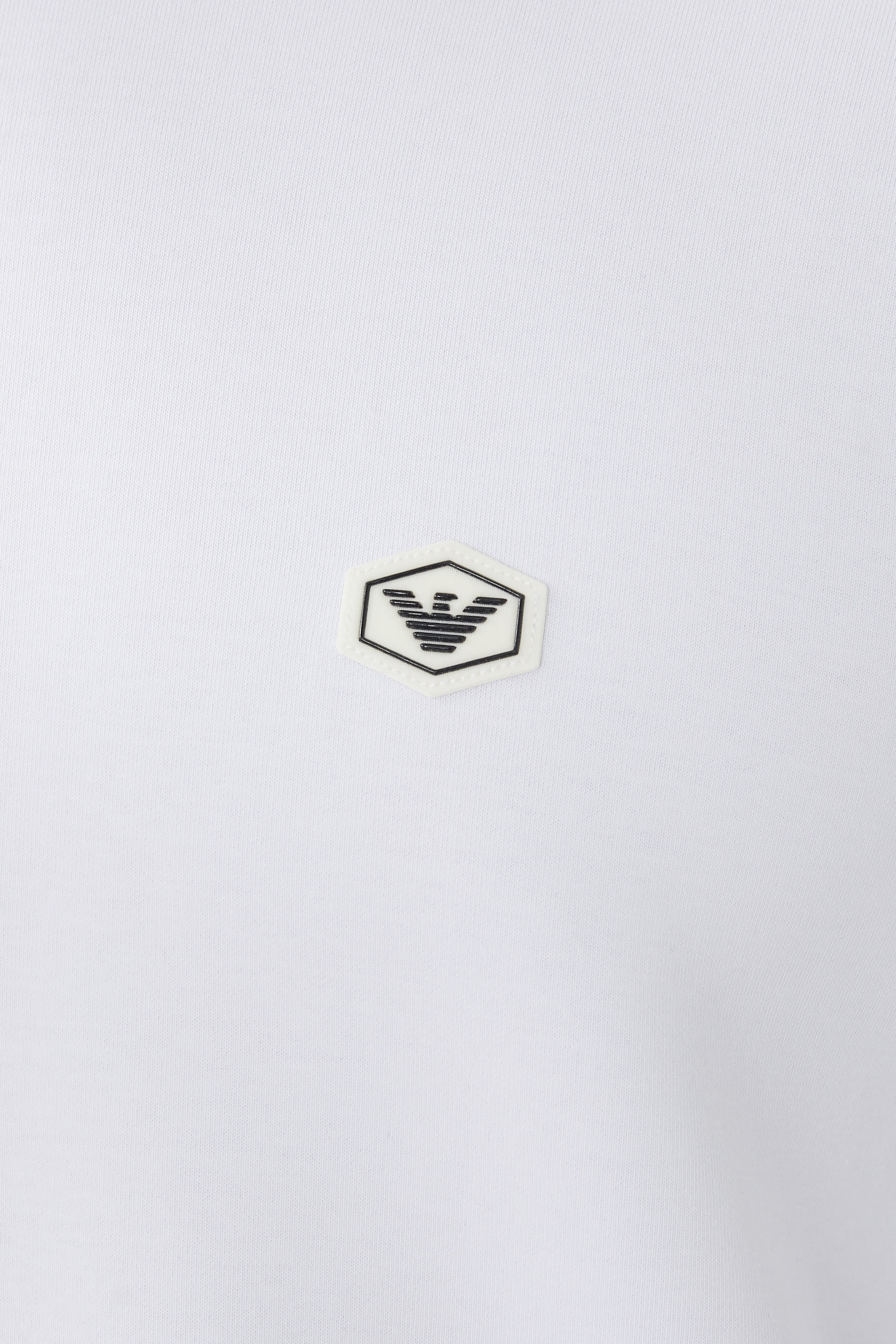 Micro Logo Patch Hooded Sweatshirt