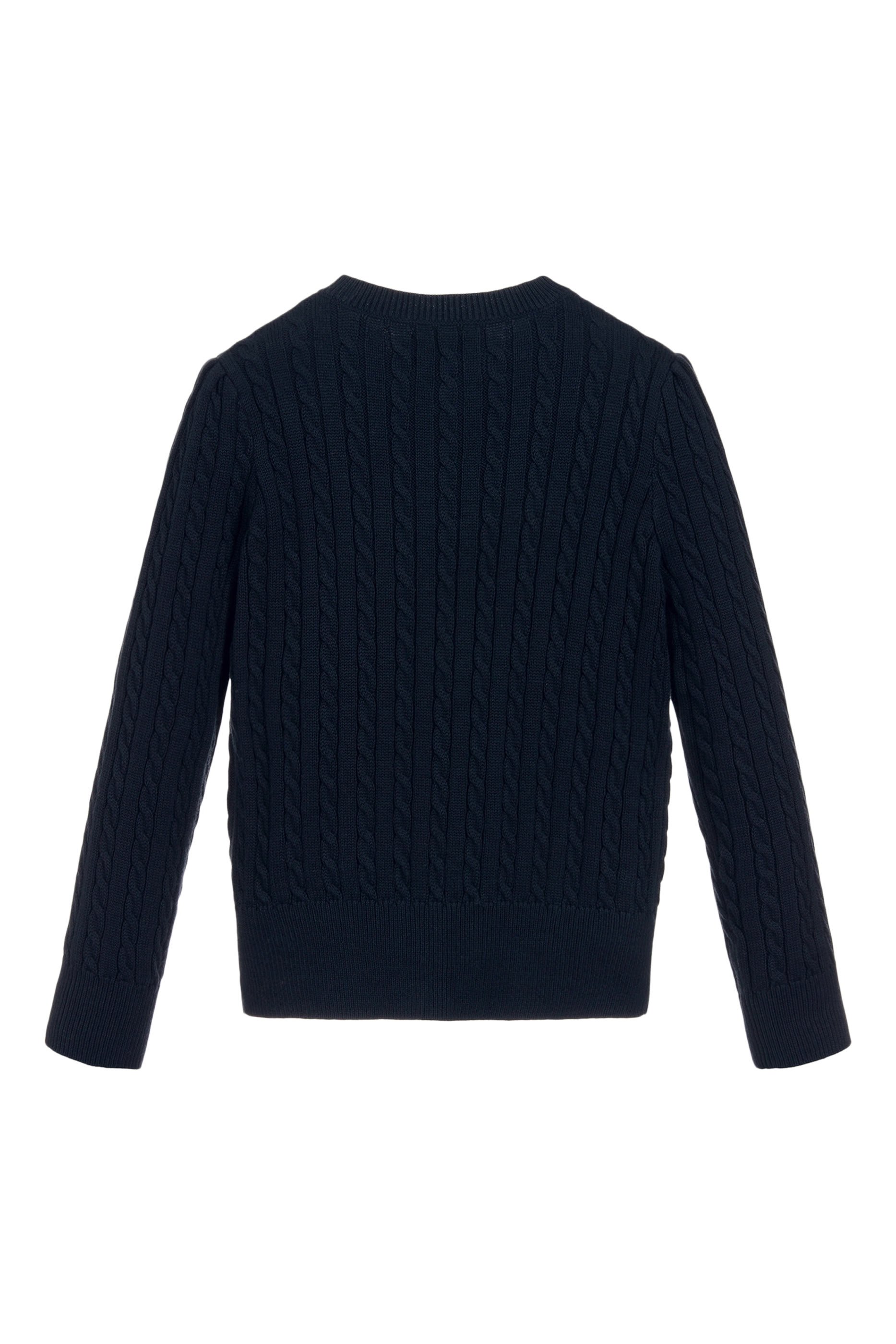 Kids Mini-Cable Cotton Cardigan