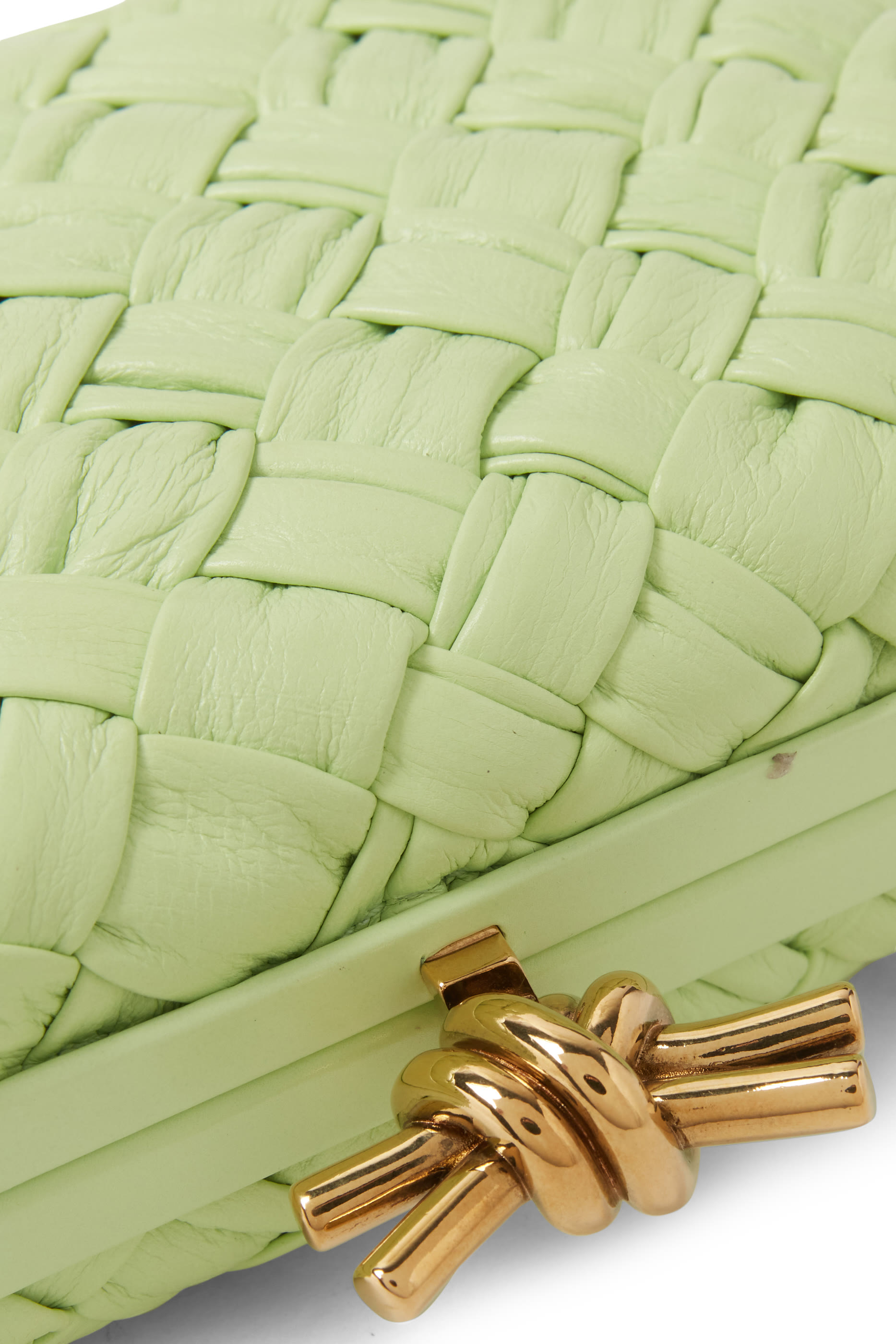 Knot Clutch in Fennel