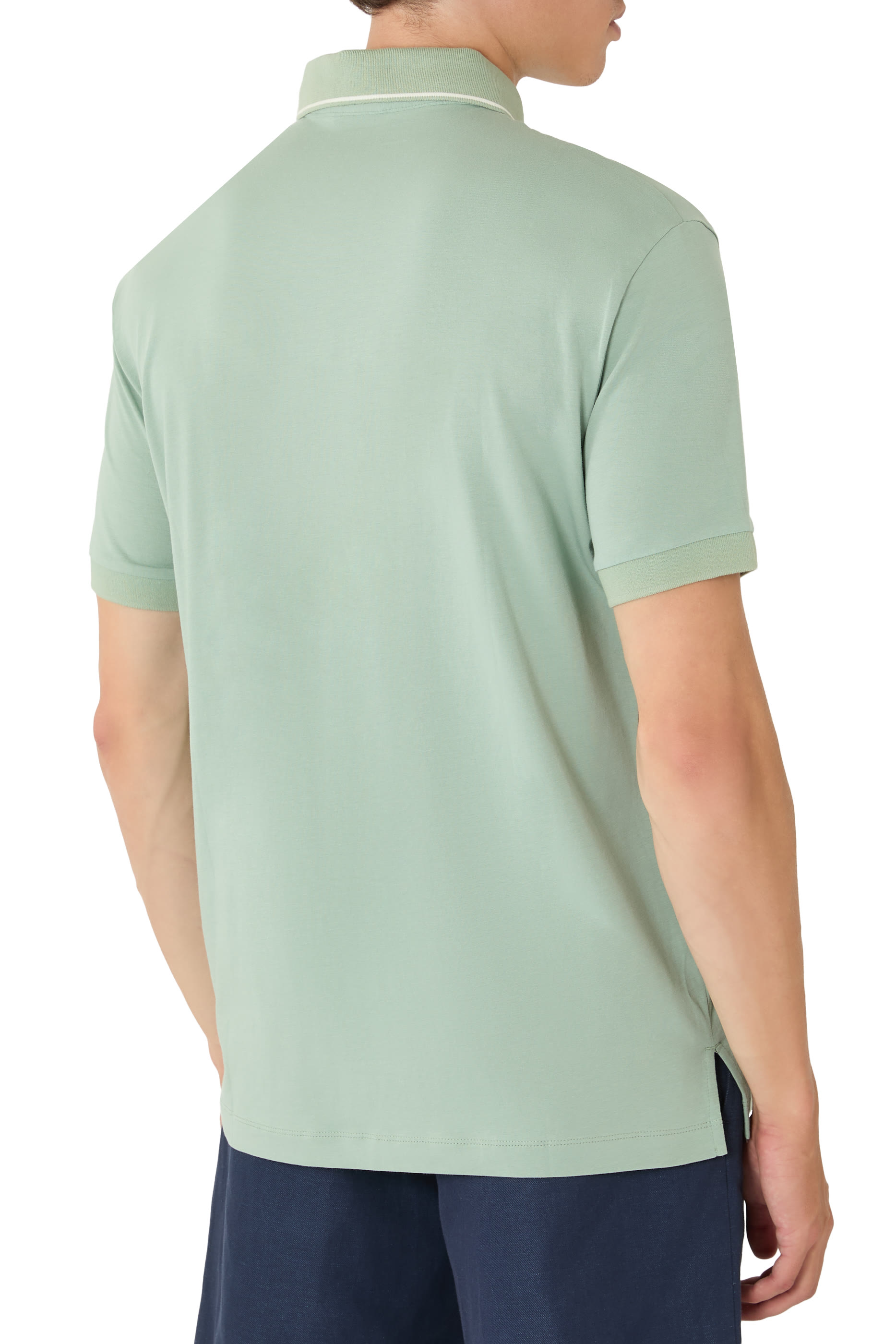 Logo Slim Fit Polo Shirt