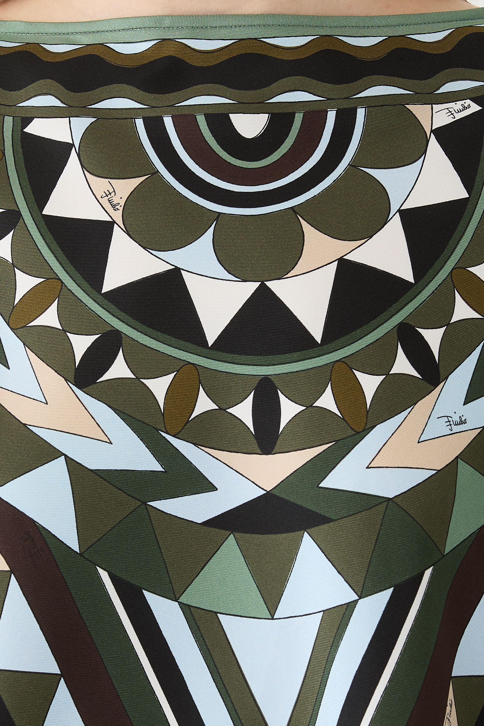 Manuba Print Kaftan Top