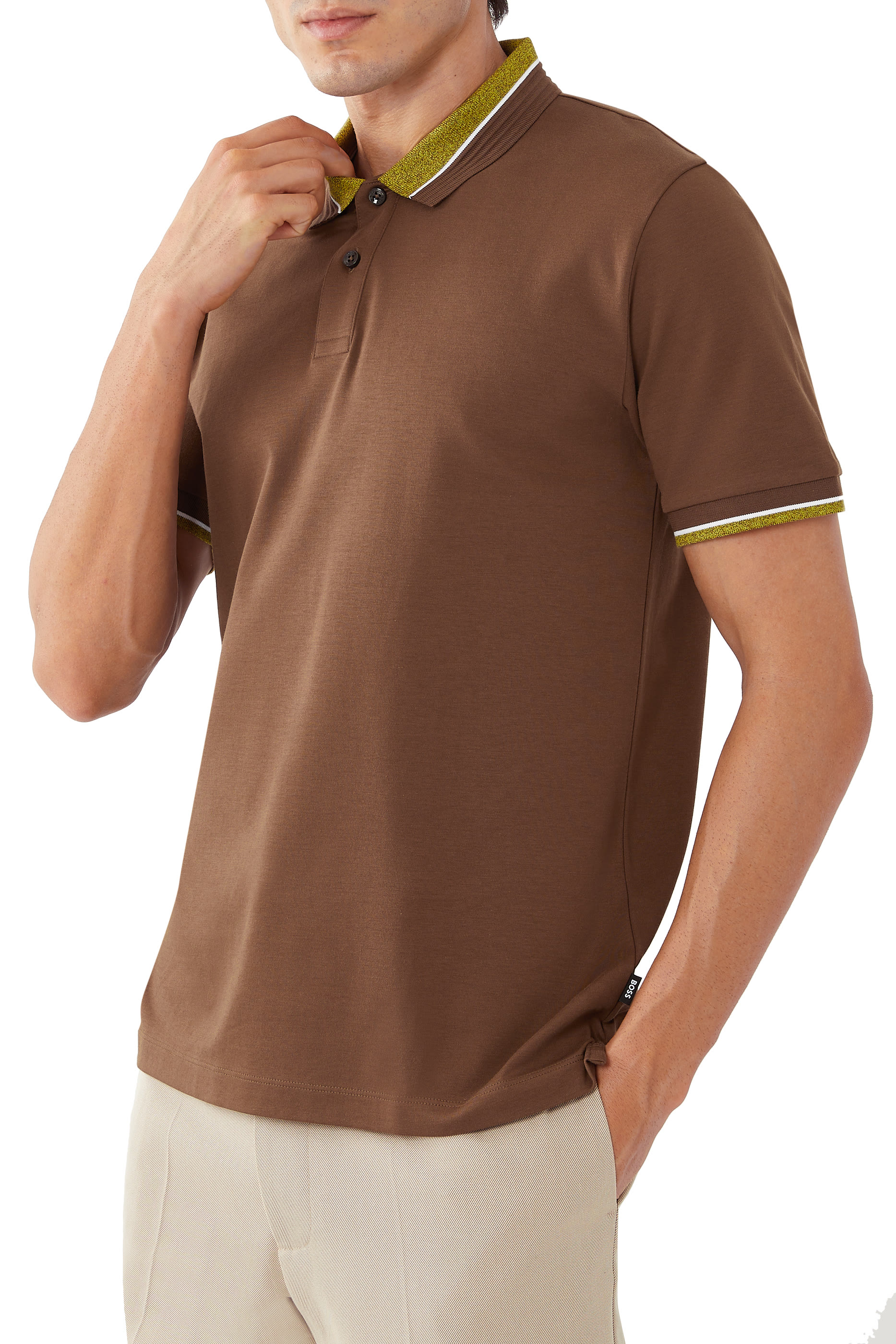 Mercerized Cotton Polo Shirt
