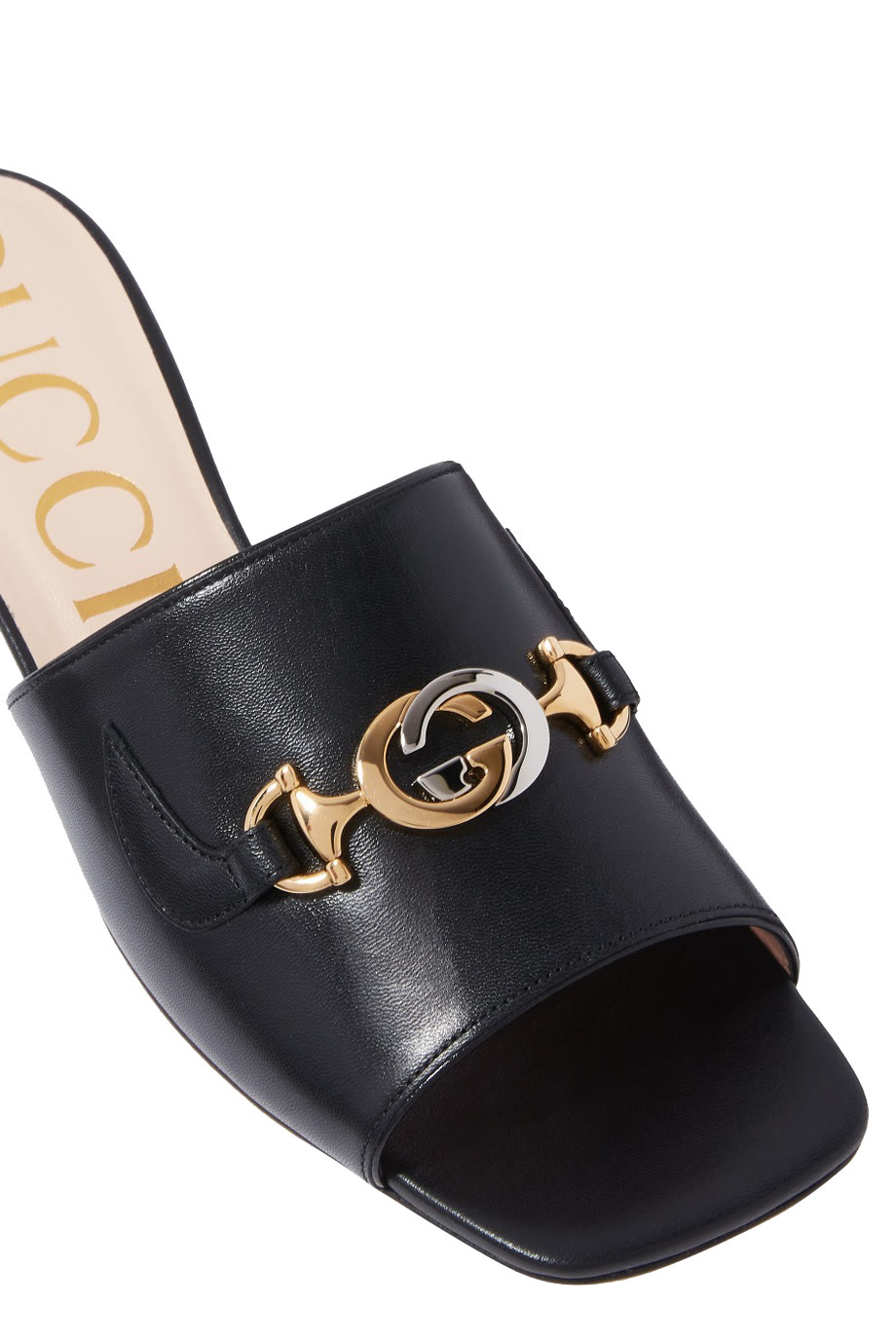 Zumi Leather Slide Sandals