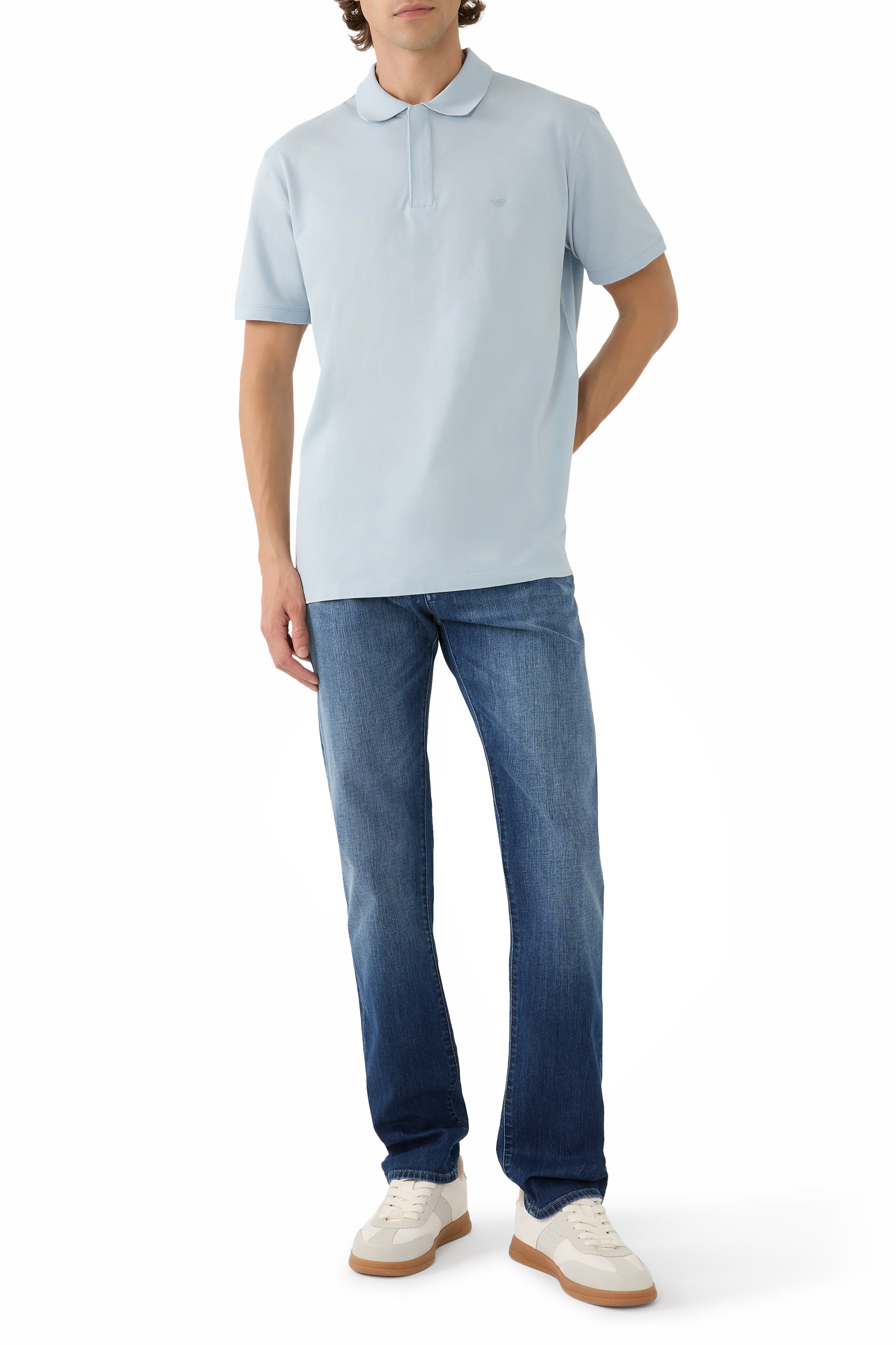 Eagle Logo Polo T-Shirt