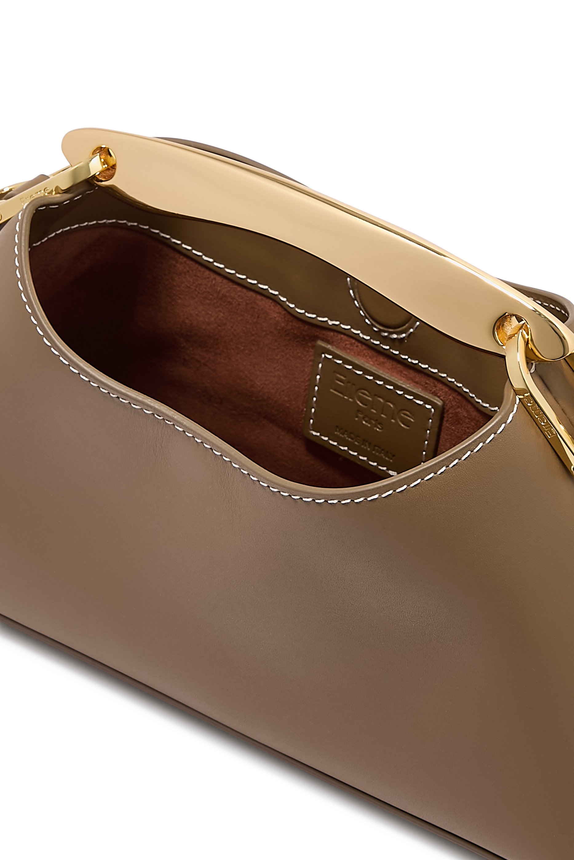 Mini Boomerang Leather Bag