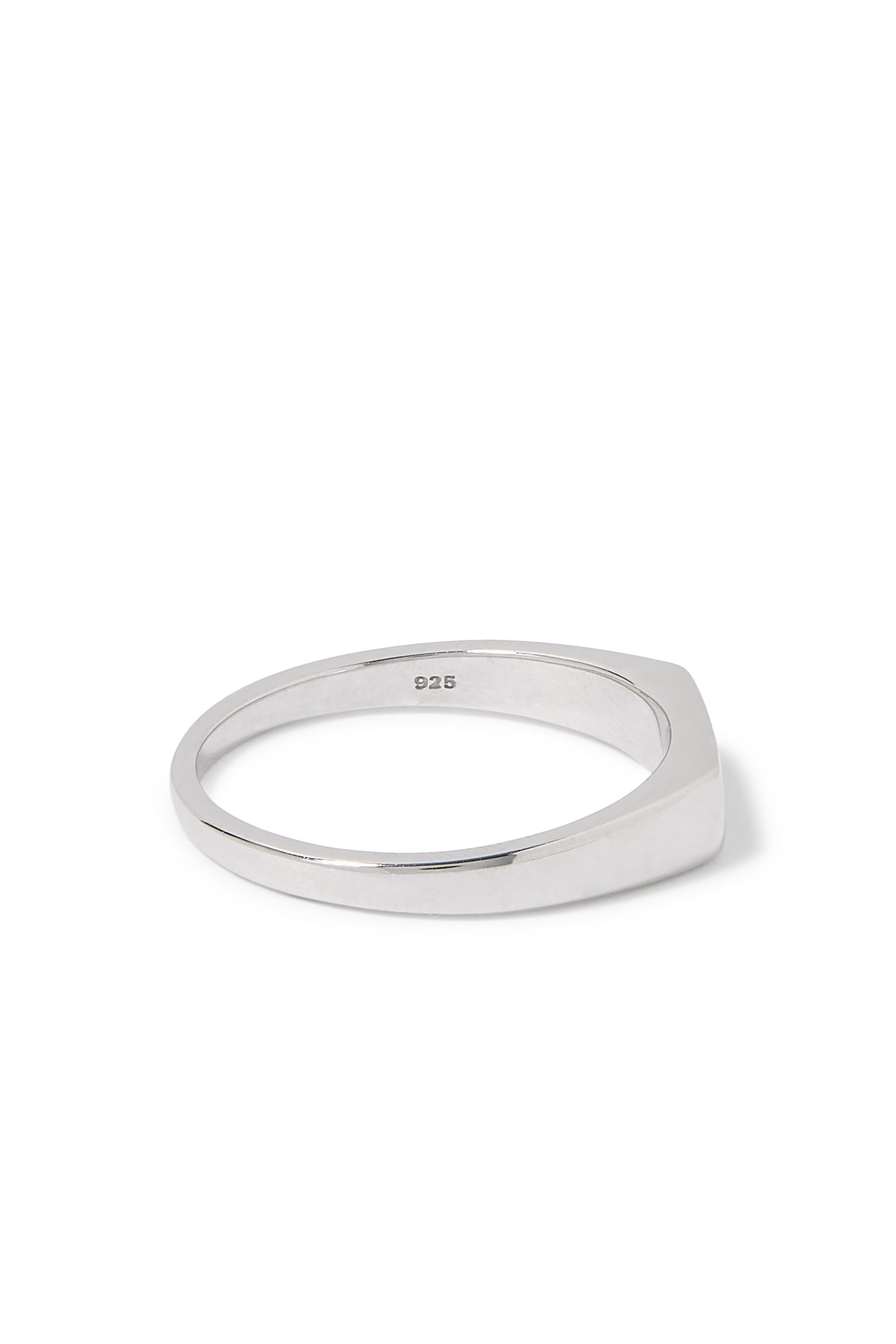 Valor Spinels Signet Ring, Sterling Silver