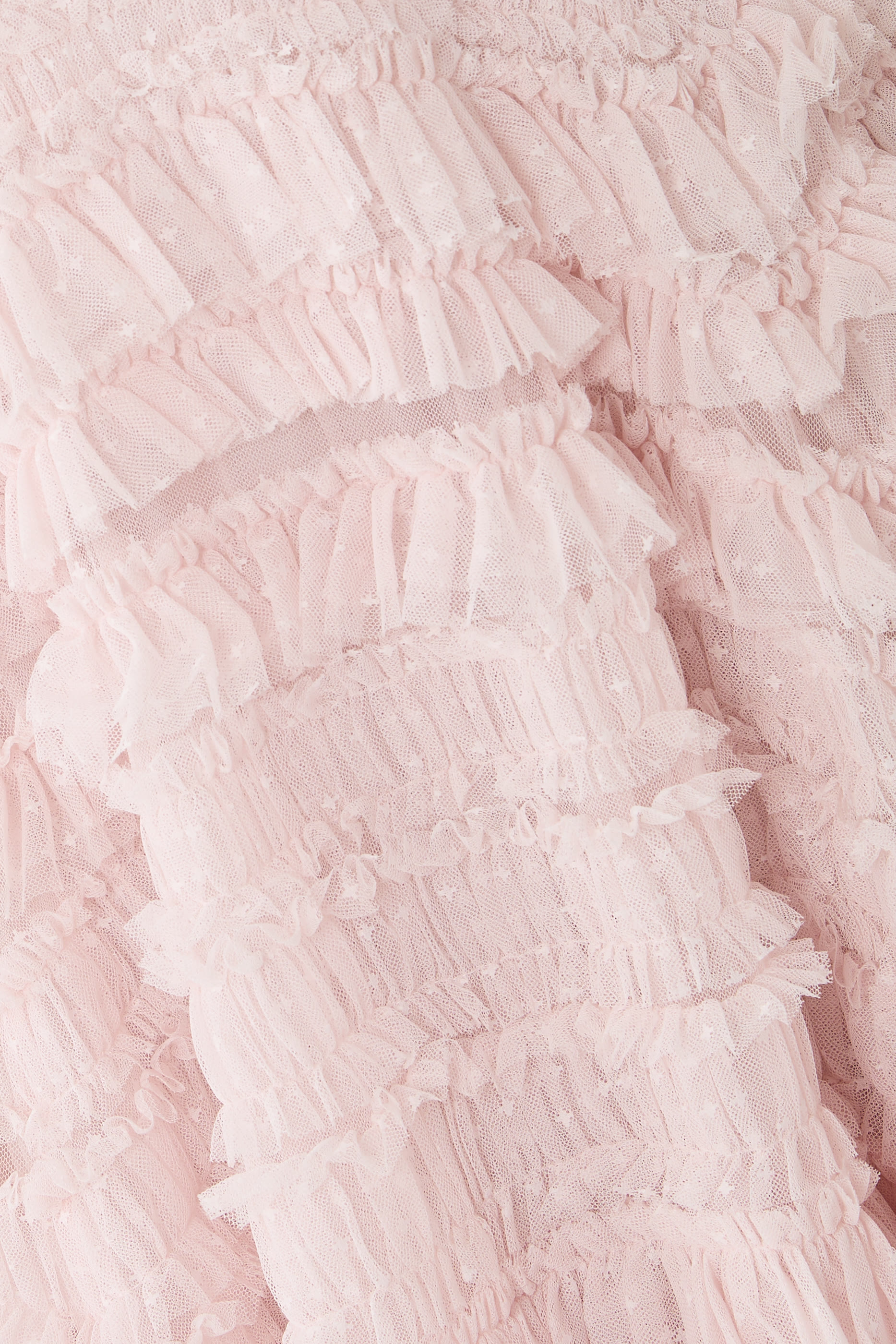  Valentine Ruffle Strapless Gown