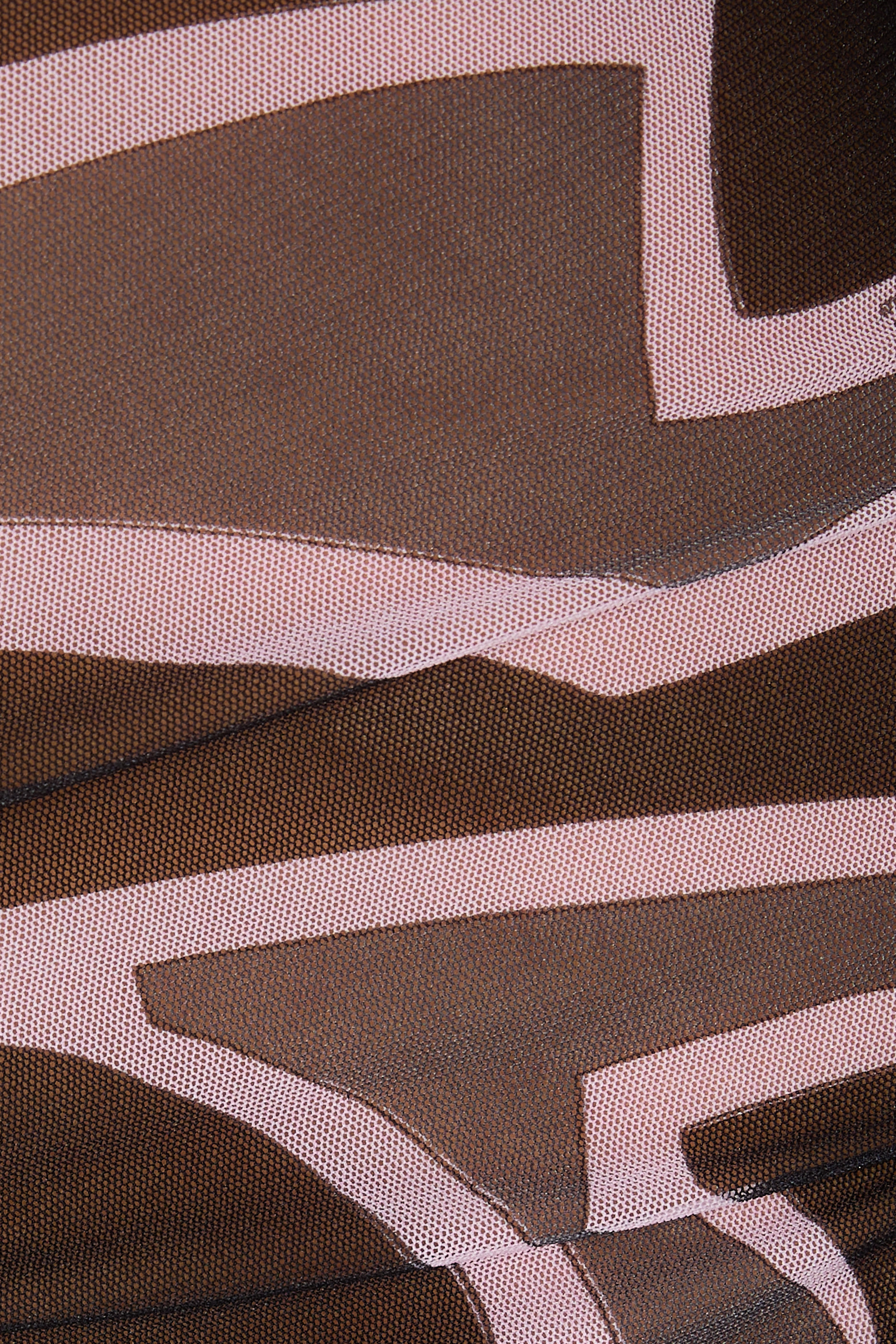   Printed Tulle T-Shirt 