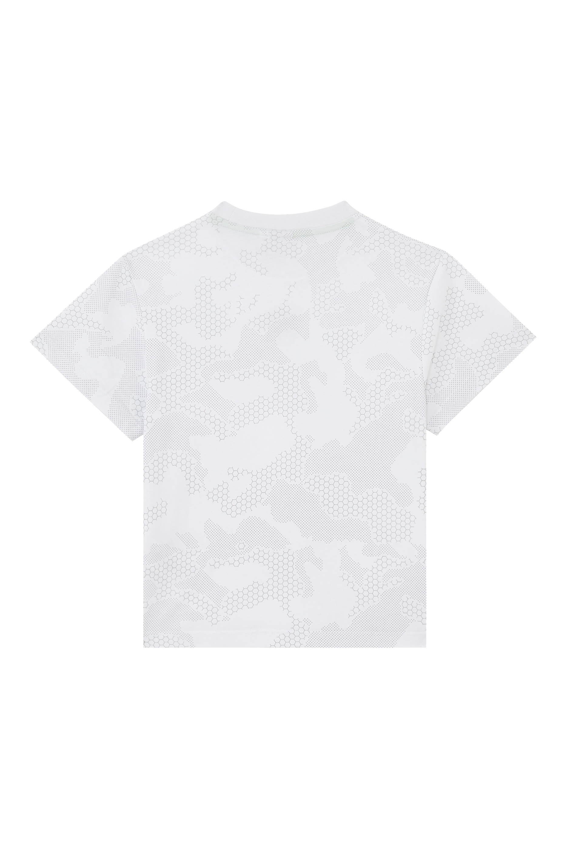 Kids Reflective Camouflage Print T-Shirt