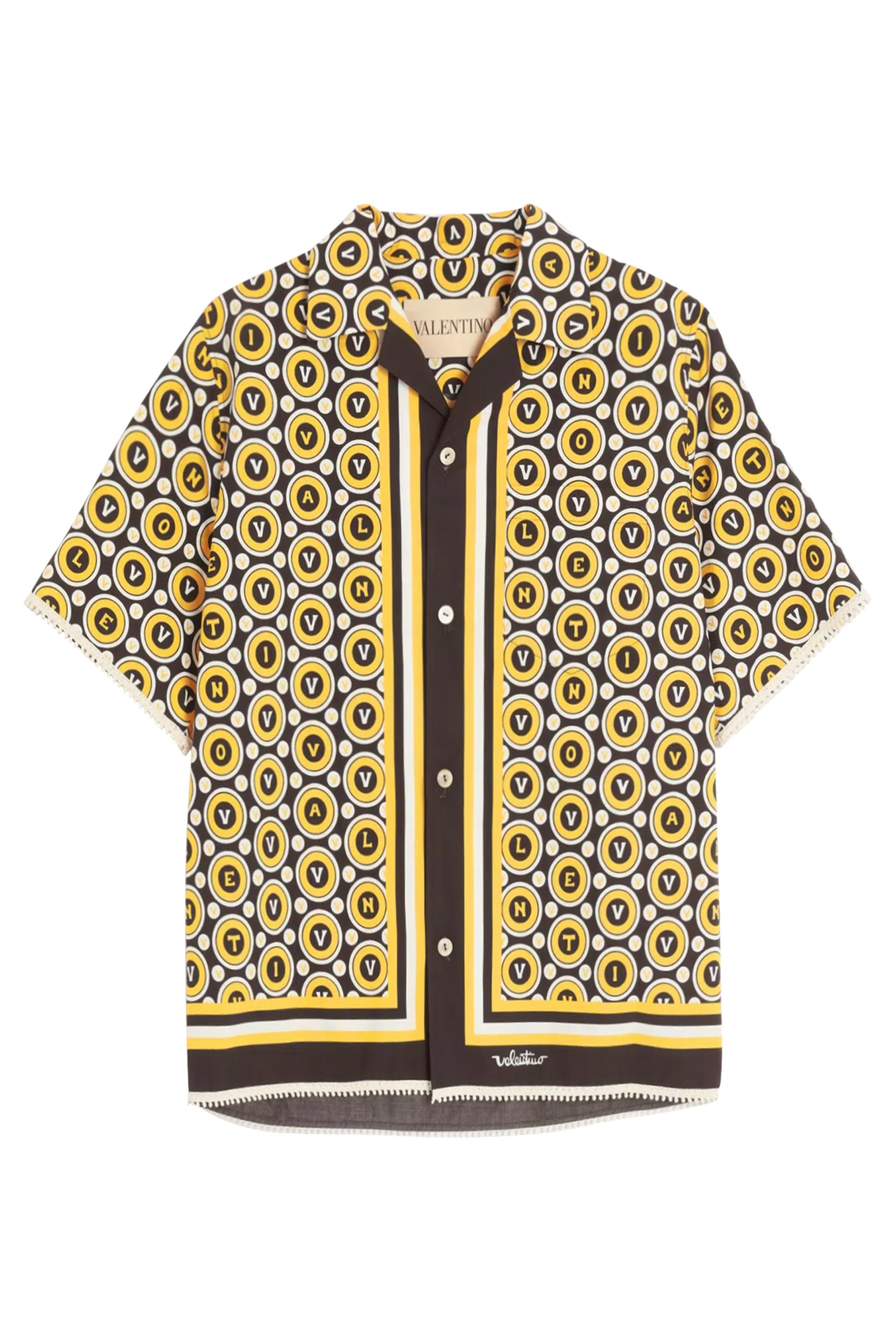 Cotton Poplin Bowling Shirt