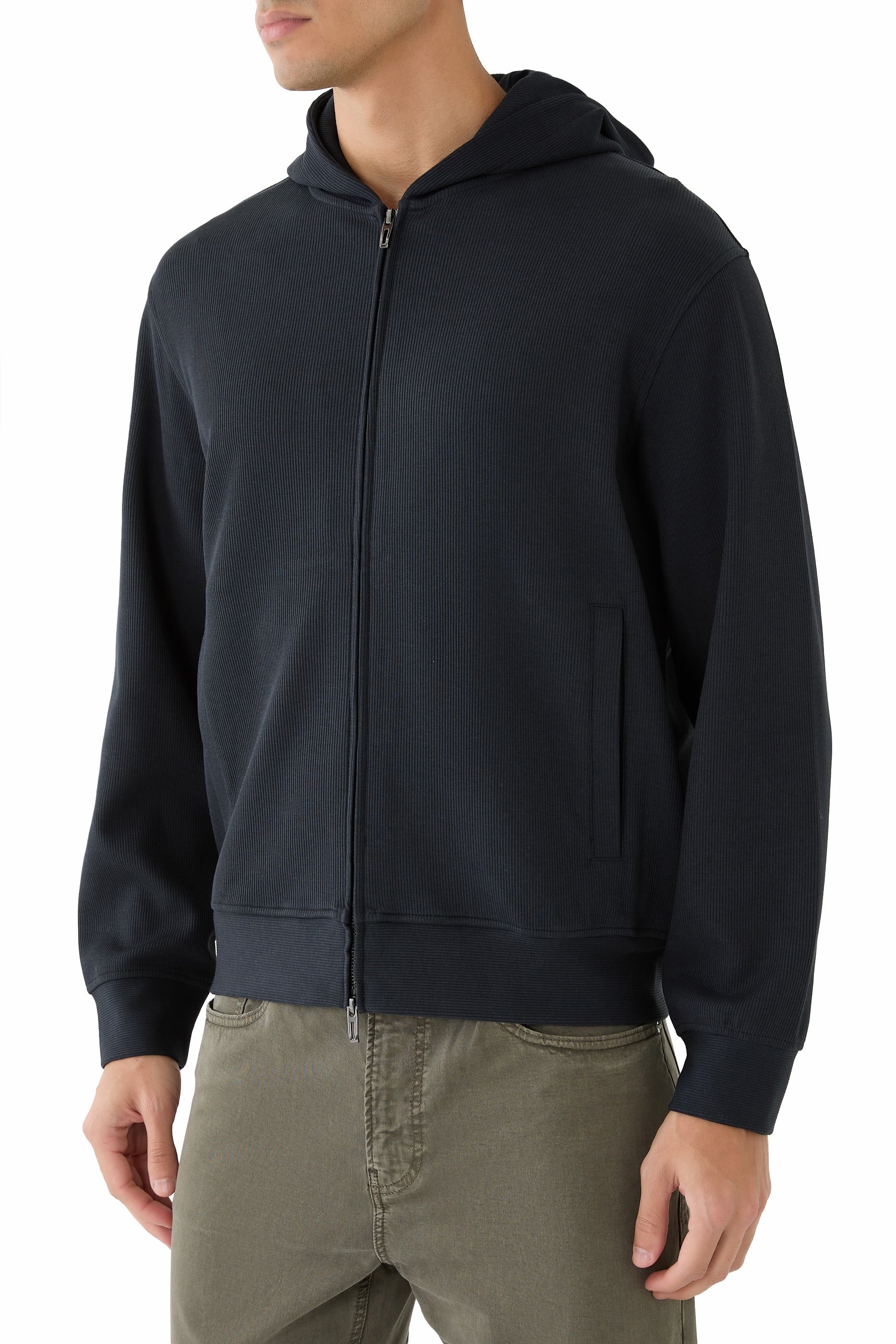 Lyocell & Cotton Interlock Sweatshirt