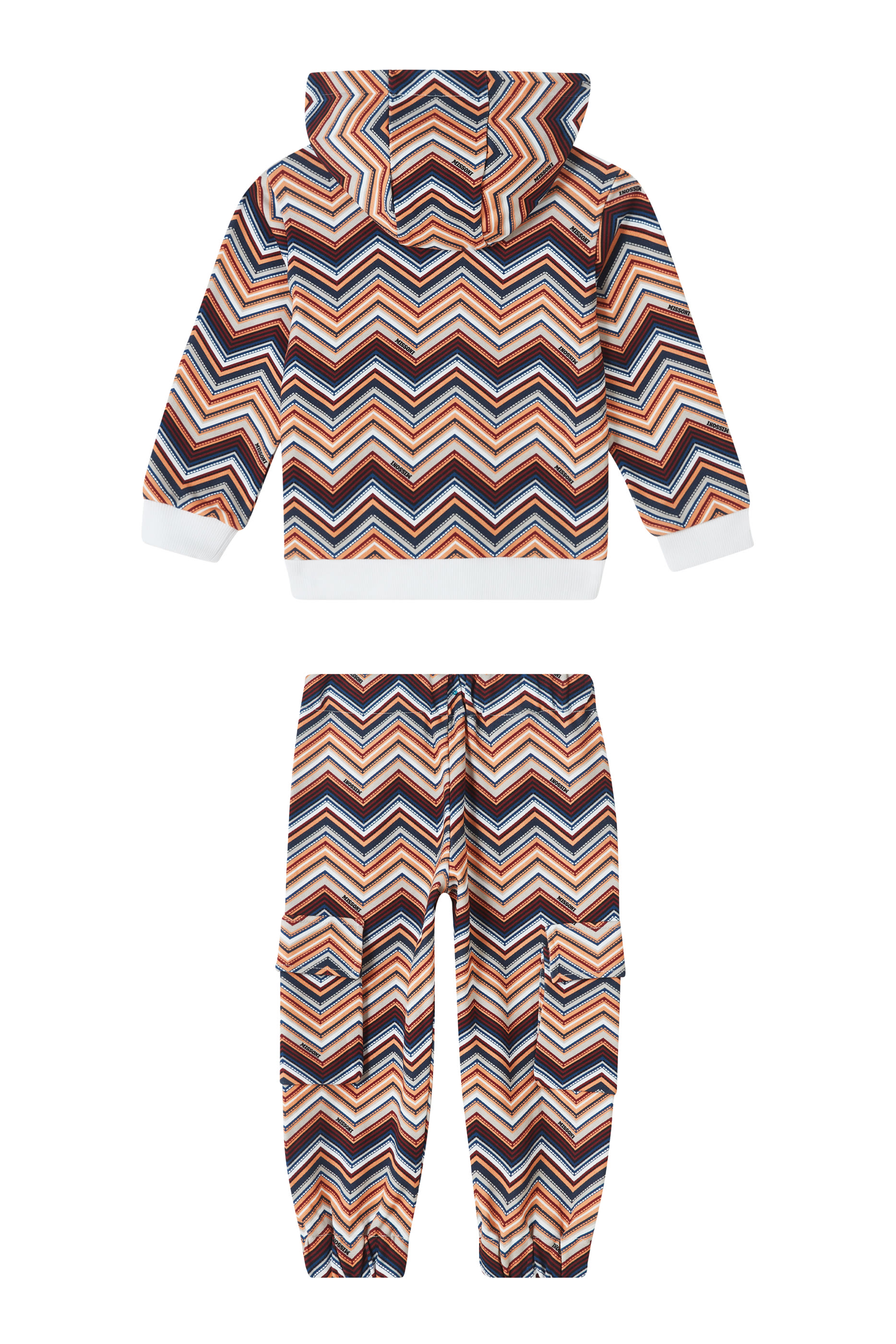 Kids Zigzag Print Tracksuit