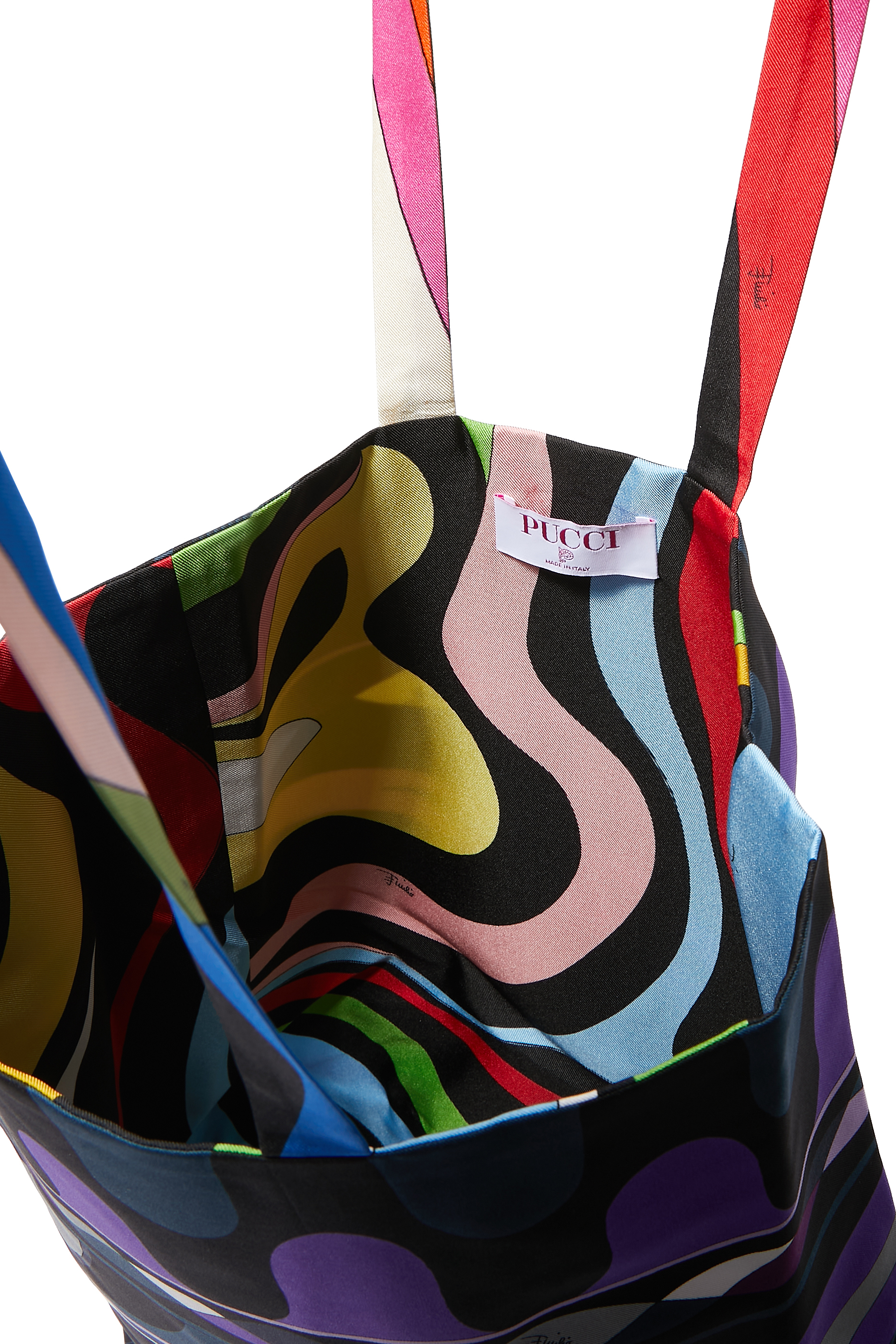 Gallery Reversible Silk Twill Tote Bag