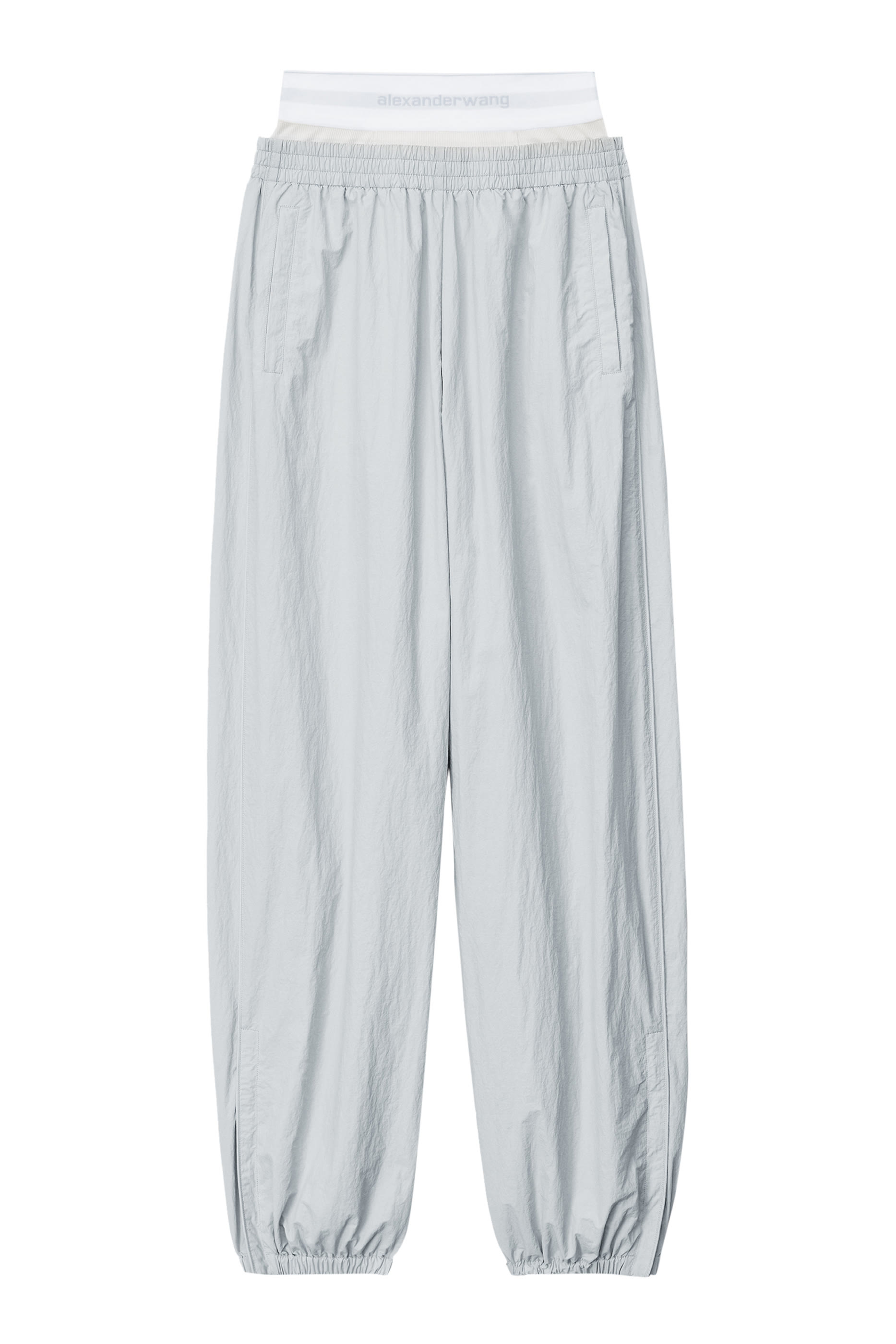 Track Pants With Exposed Logo Briefs