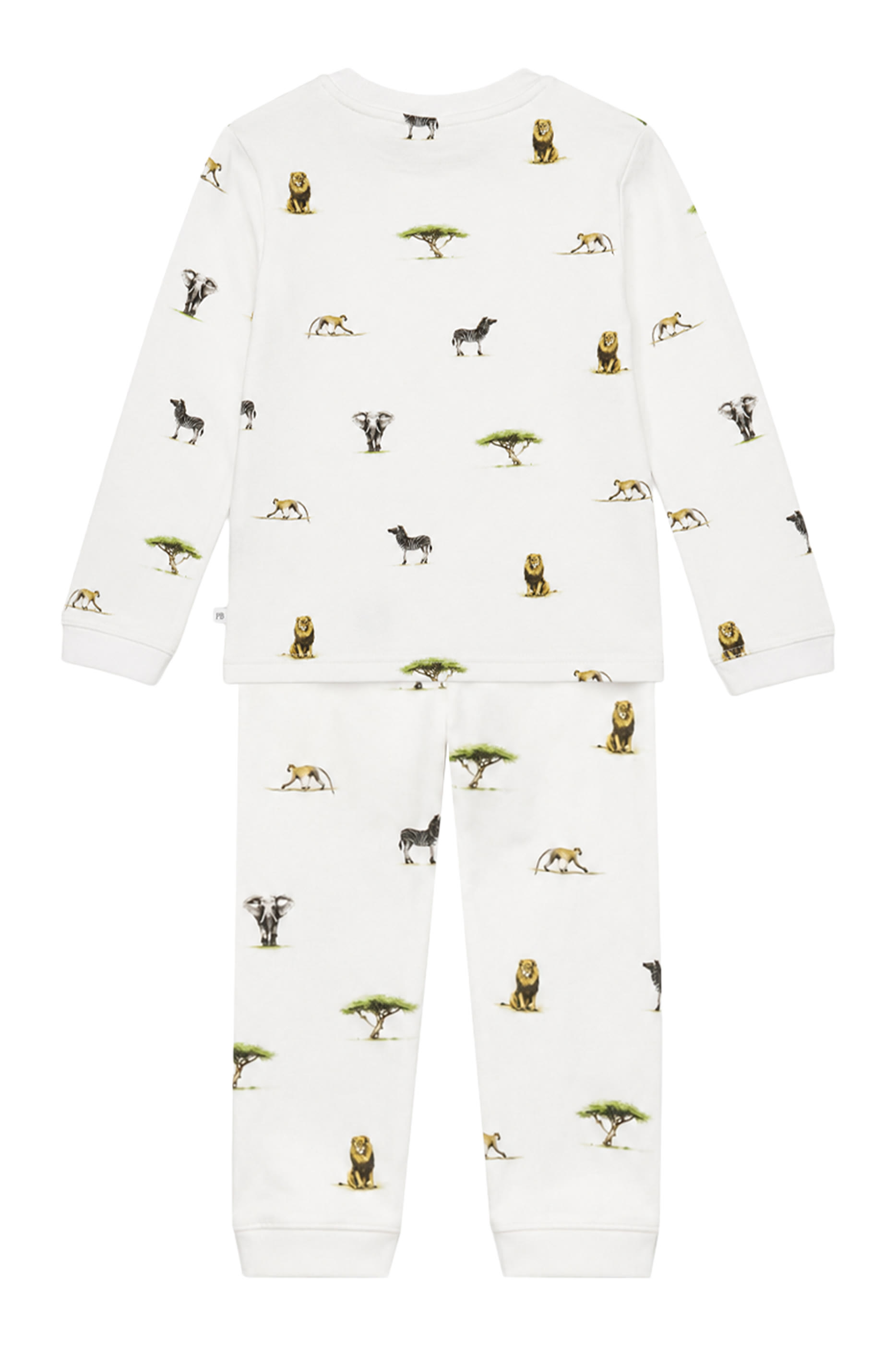Kids Safari Print Pajamas