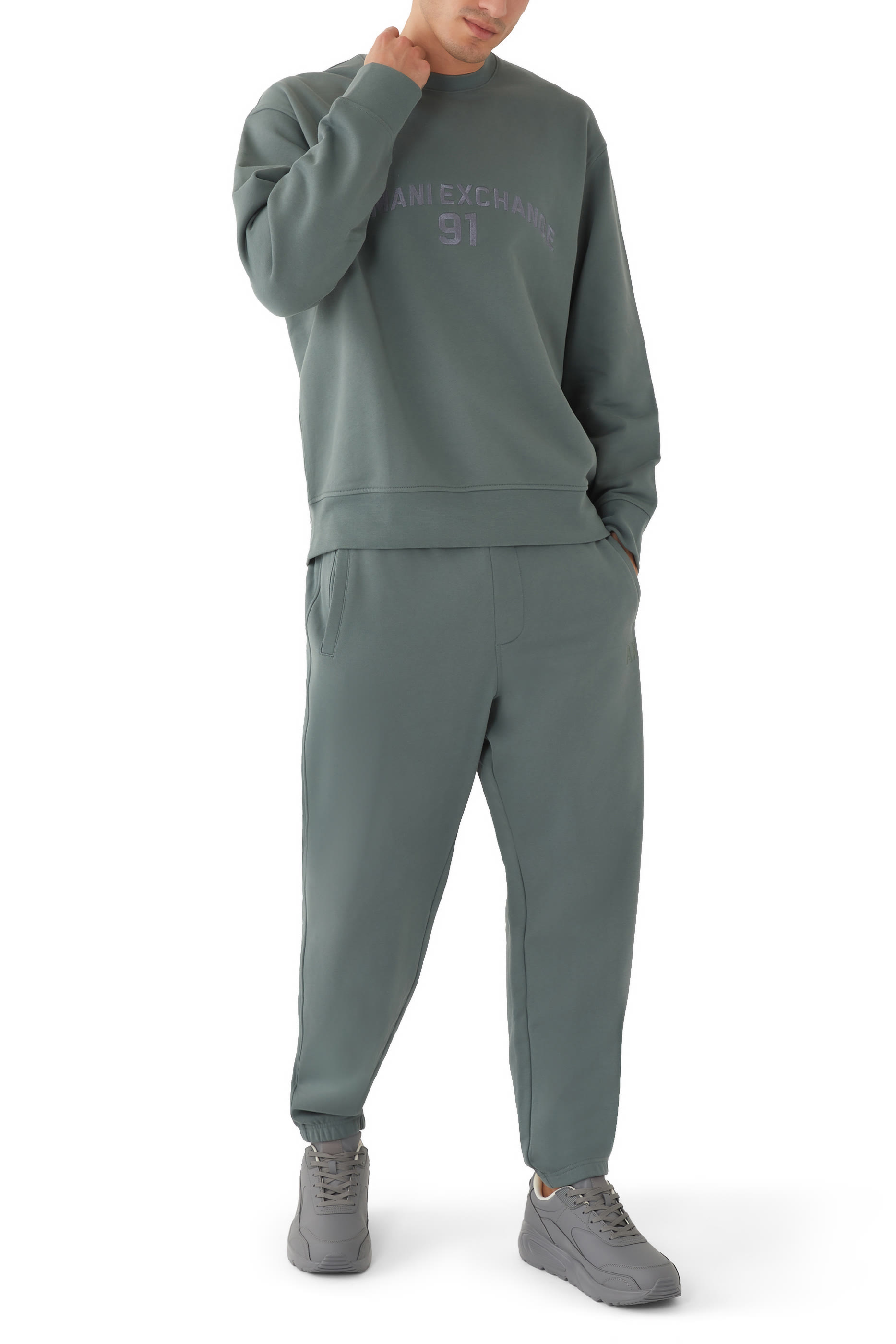 Aqua Logo Sweatshirt