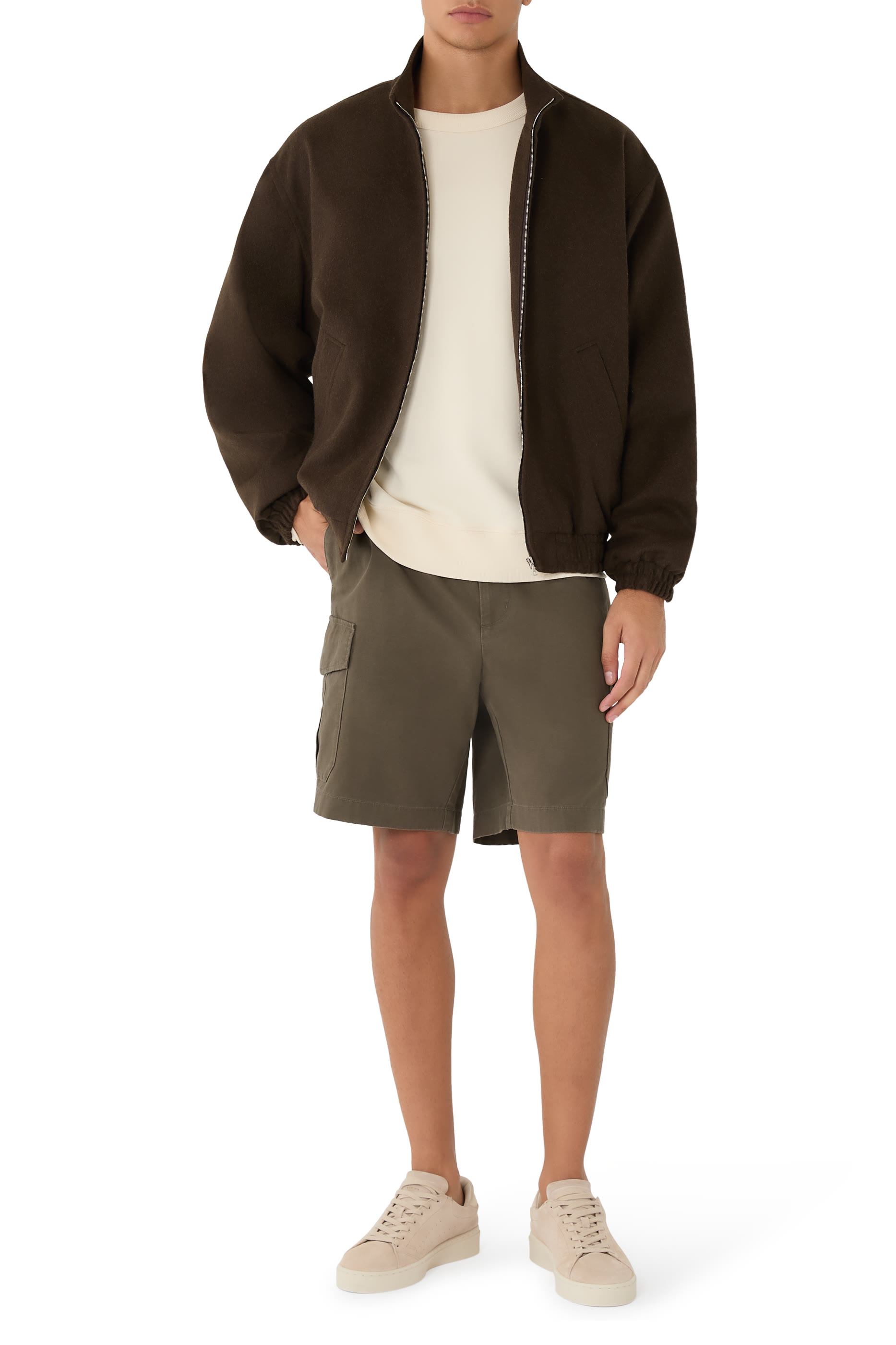 Straight-Leg Cargo Shorts