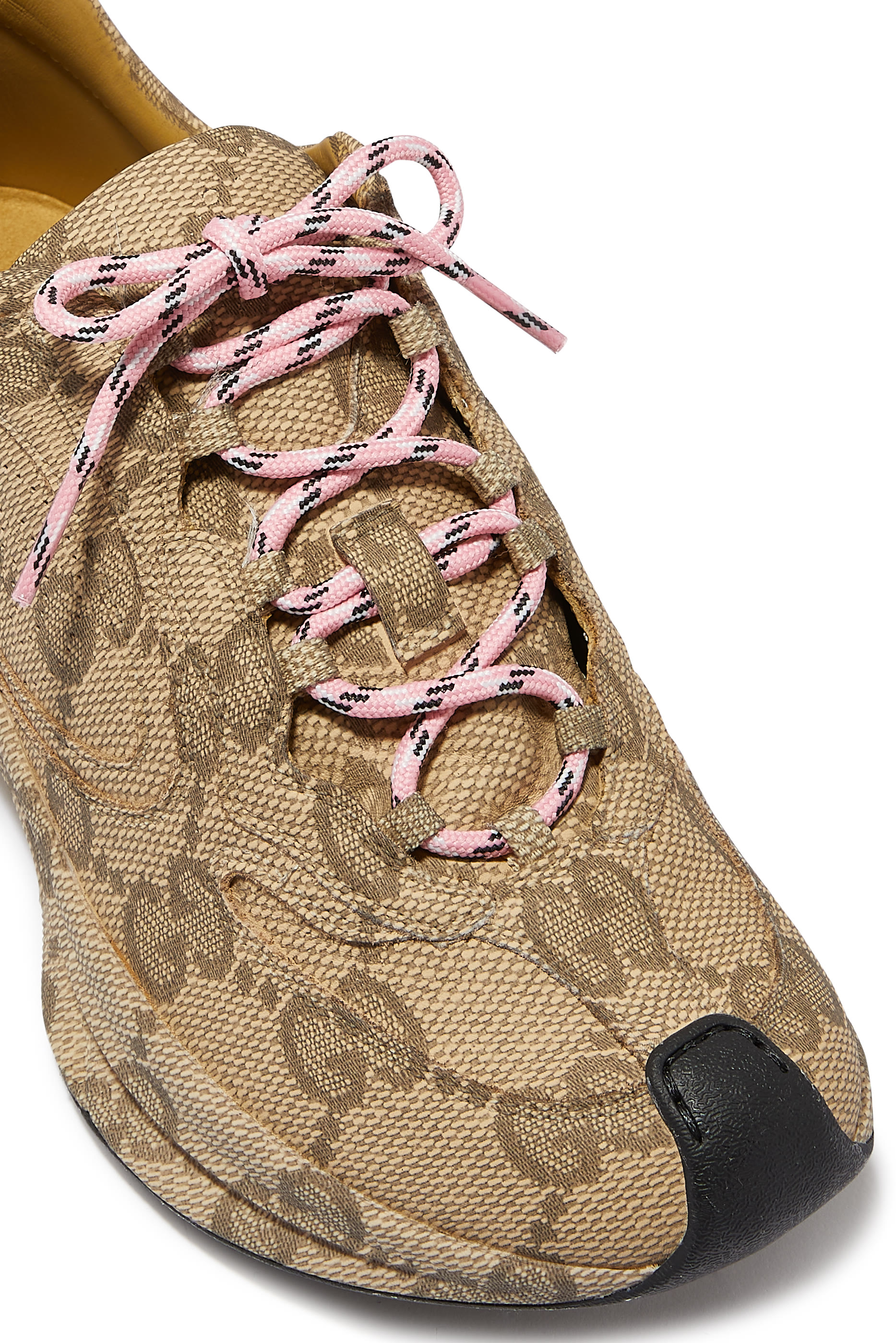 Run Leather Sneakers