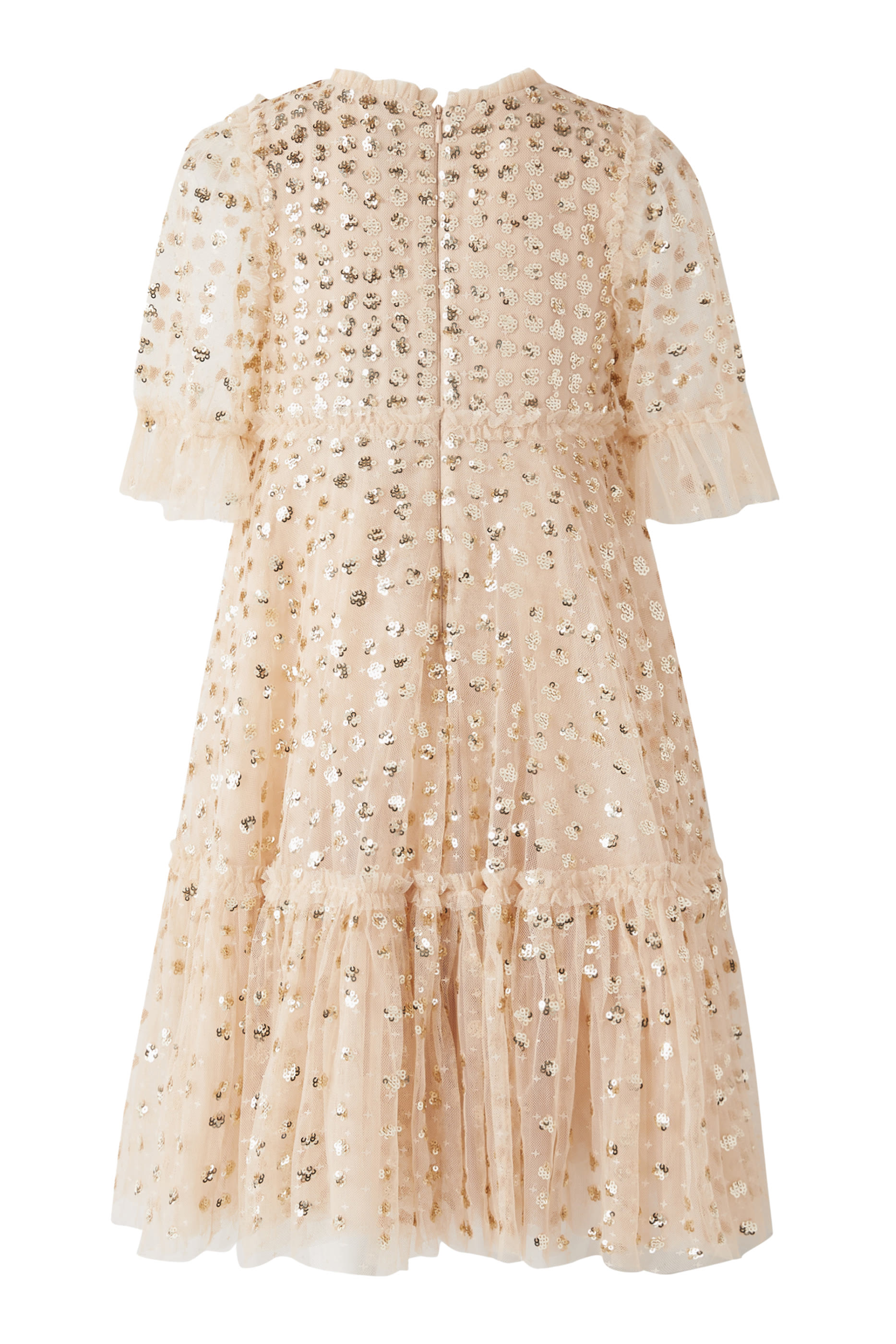 Kids Raindrop Sequin Dress