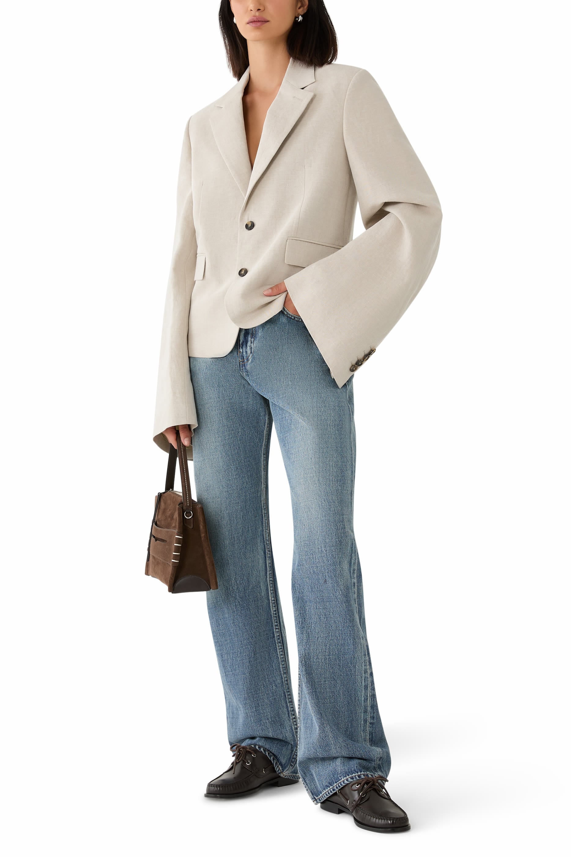 Weighted Sleeves Jacket