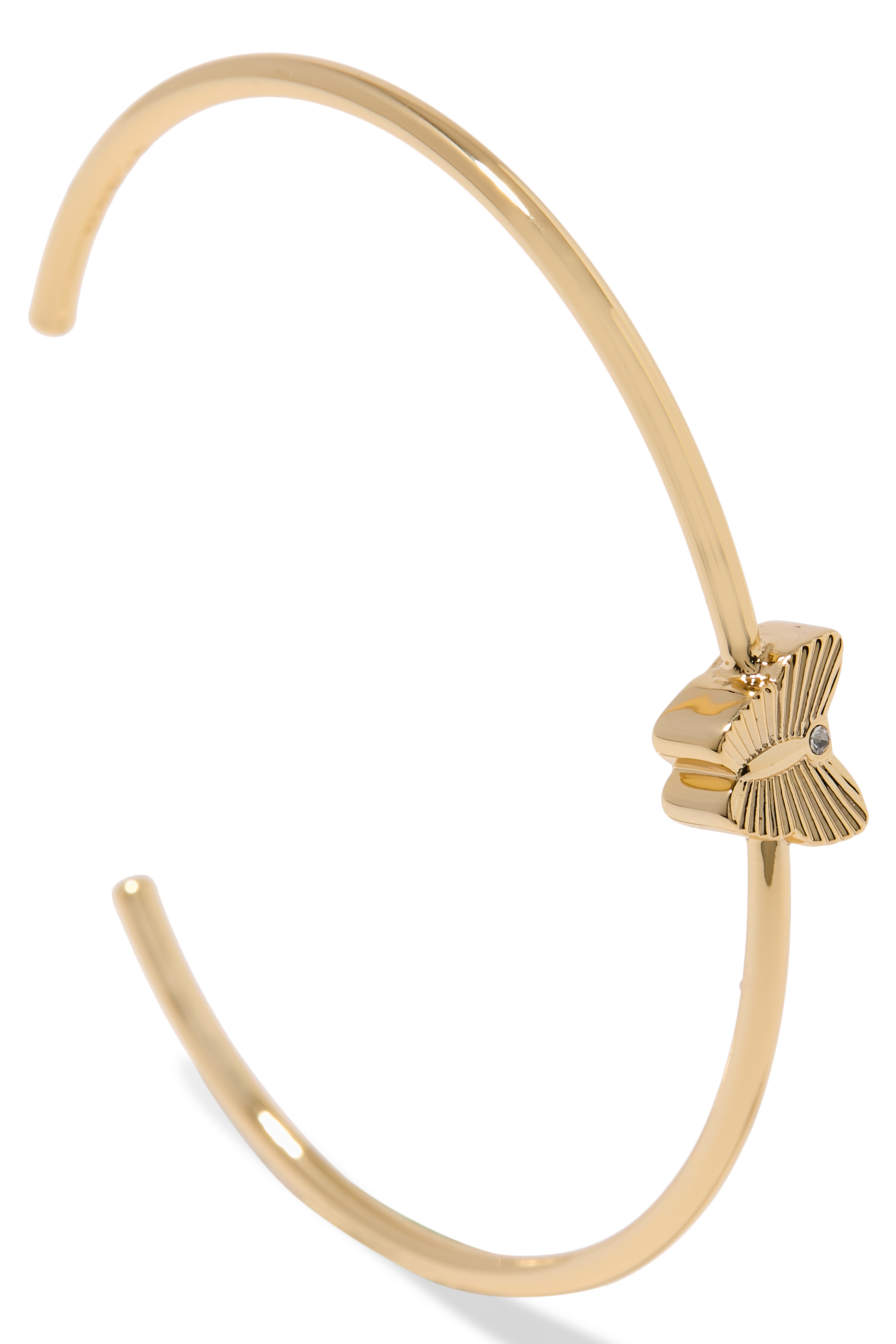 Butterfly Thin Cuff Bracelet