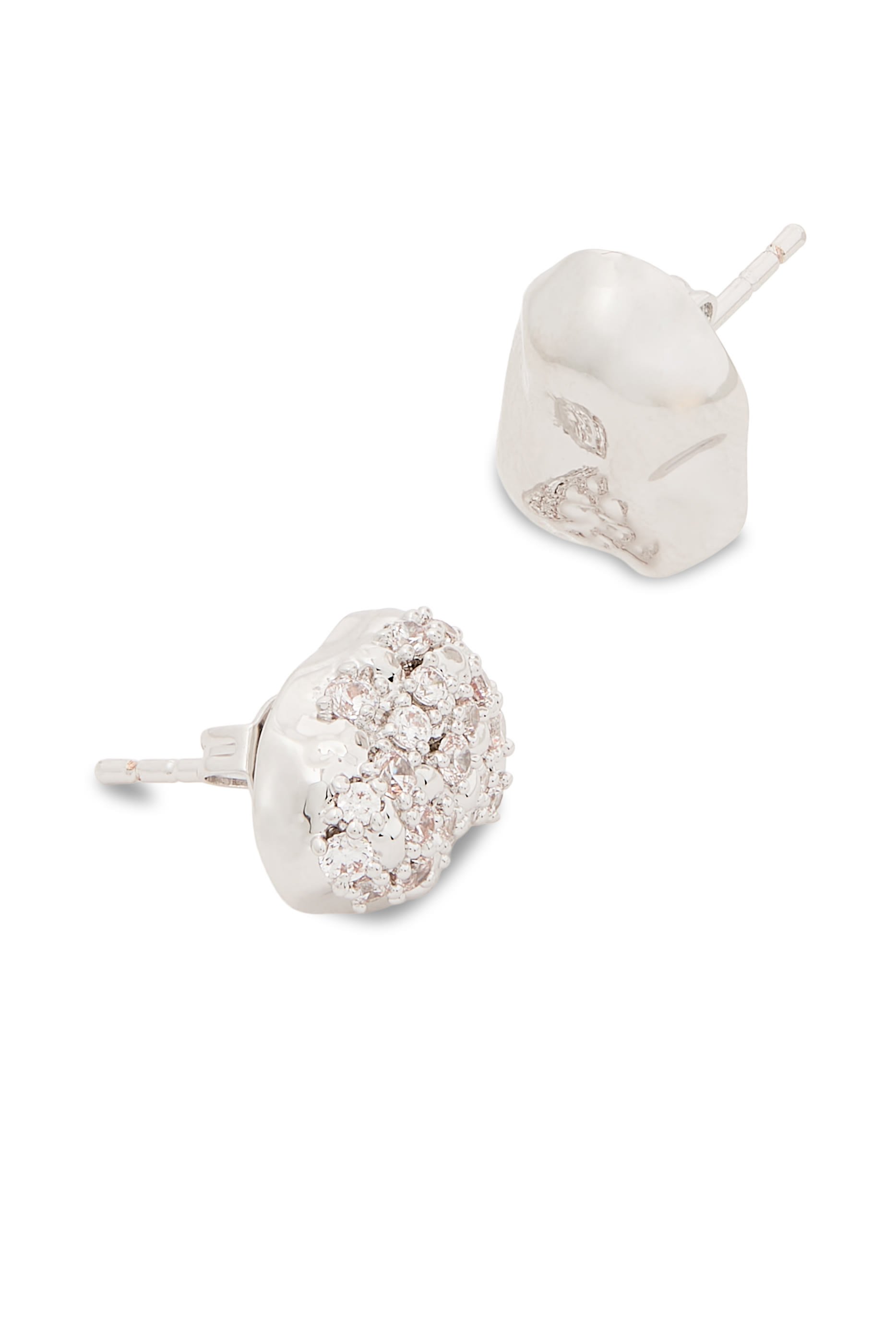 Eva Stud Earrings, Sterling Silver