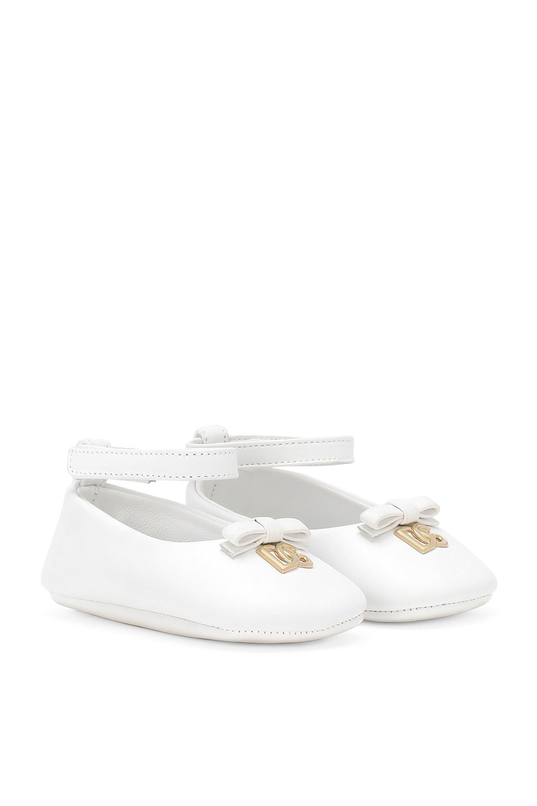 Kids Nappa Leather Ballet Flats