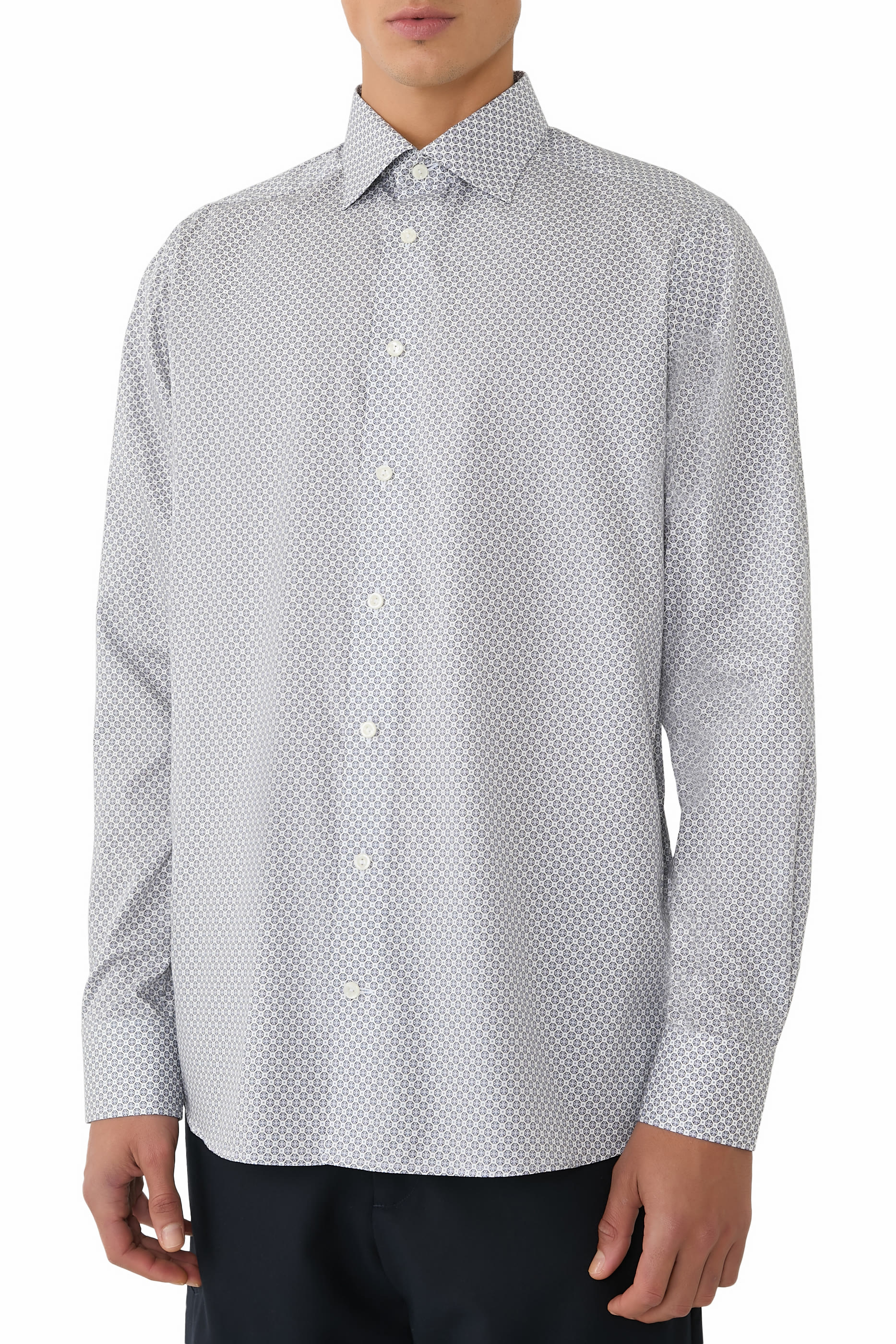  Medallion Signature Twill Shirt